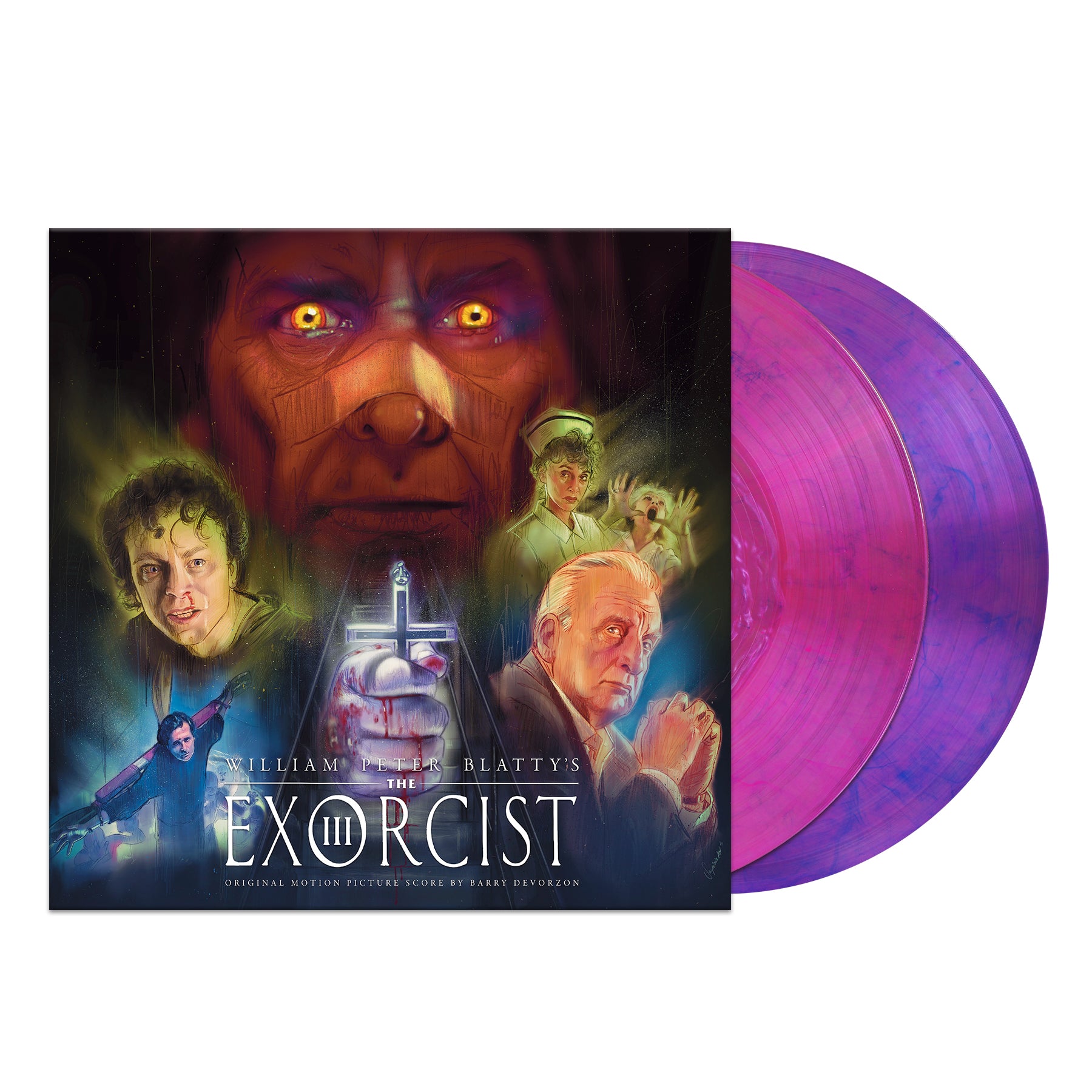 Waxwork Records The Exorcist III vinyle violet 2LP