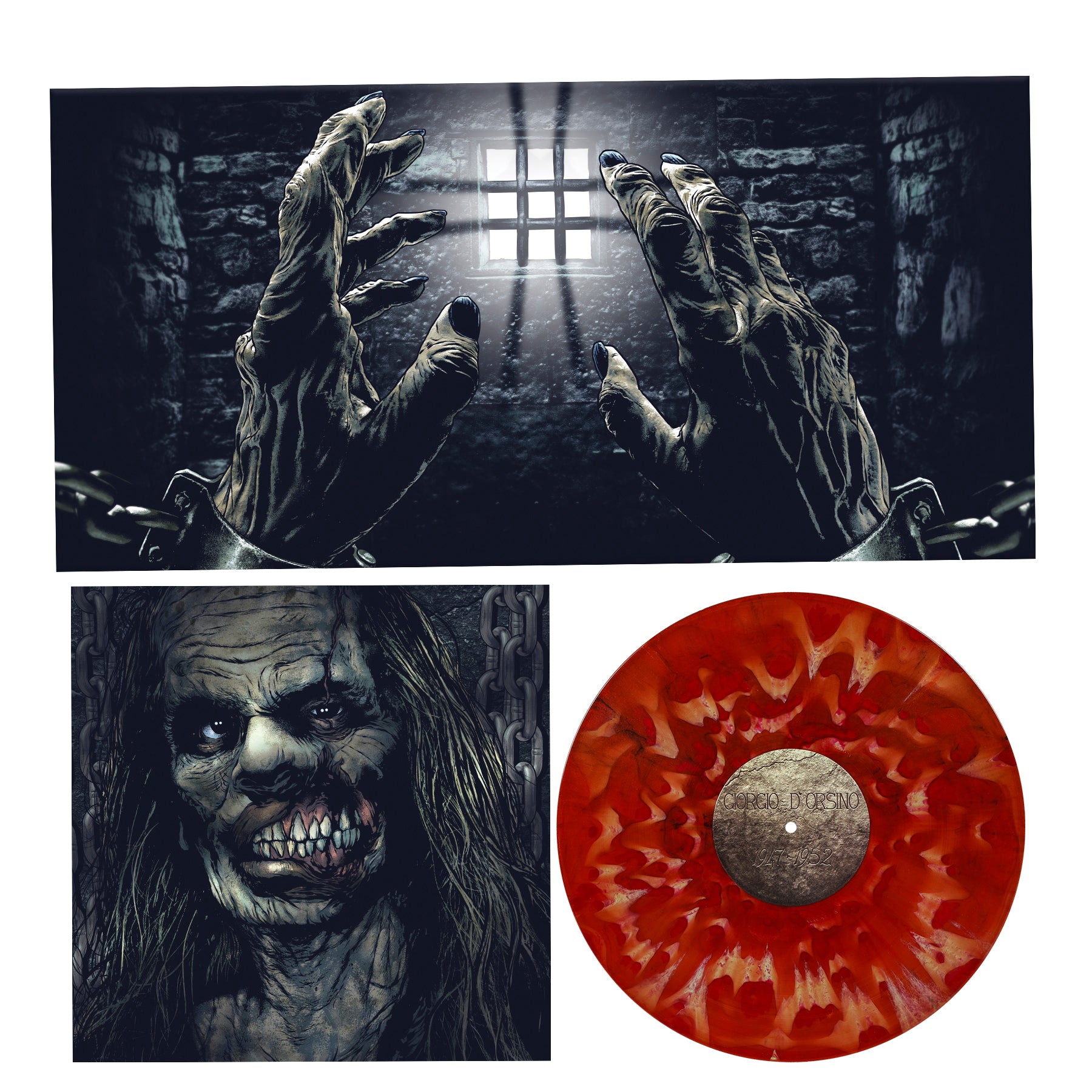 Waxwork Records Castle Freak vinyle Dungeon Splatter