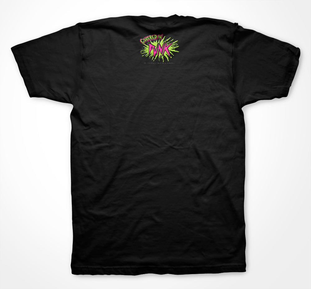 Demented Punk Covered in Punk t-shirt Yum Fish Head coton