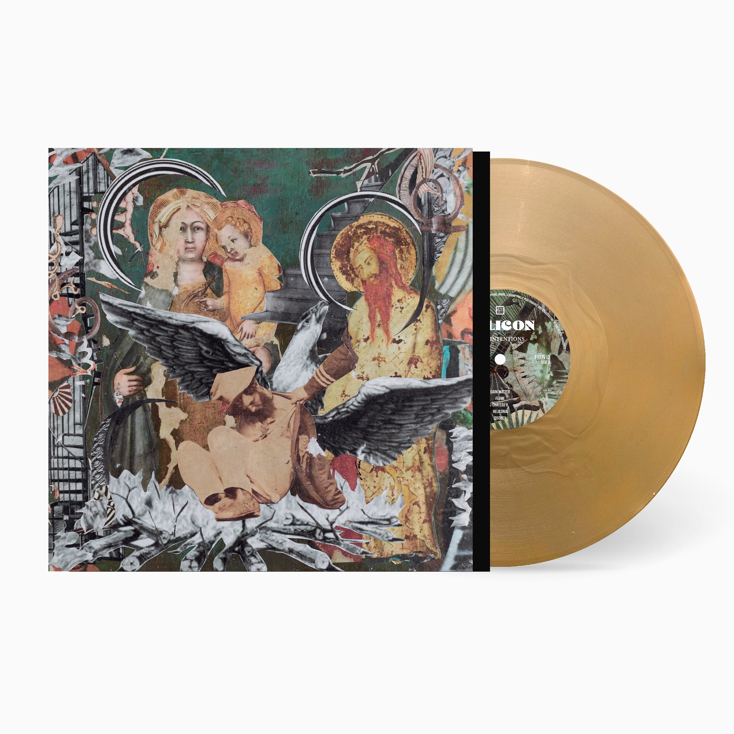 Helicon God Intentions vinyle vert transparent 180g