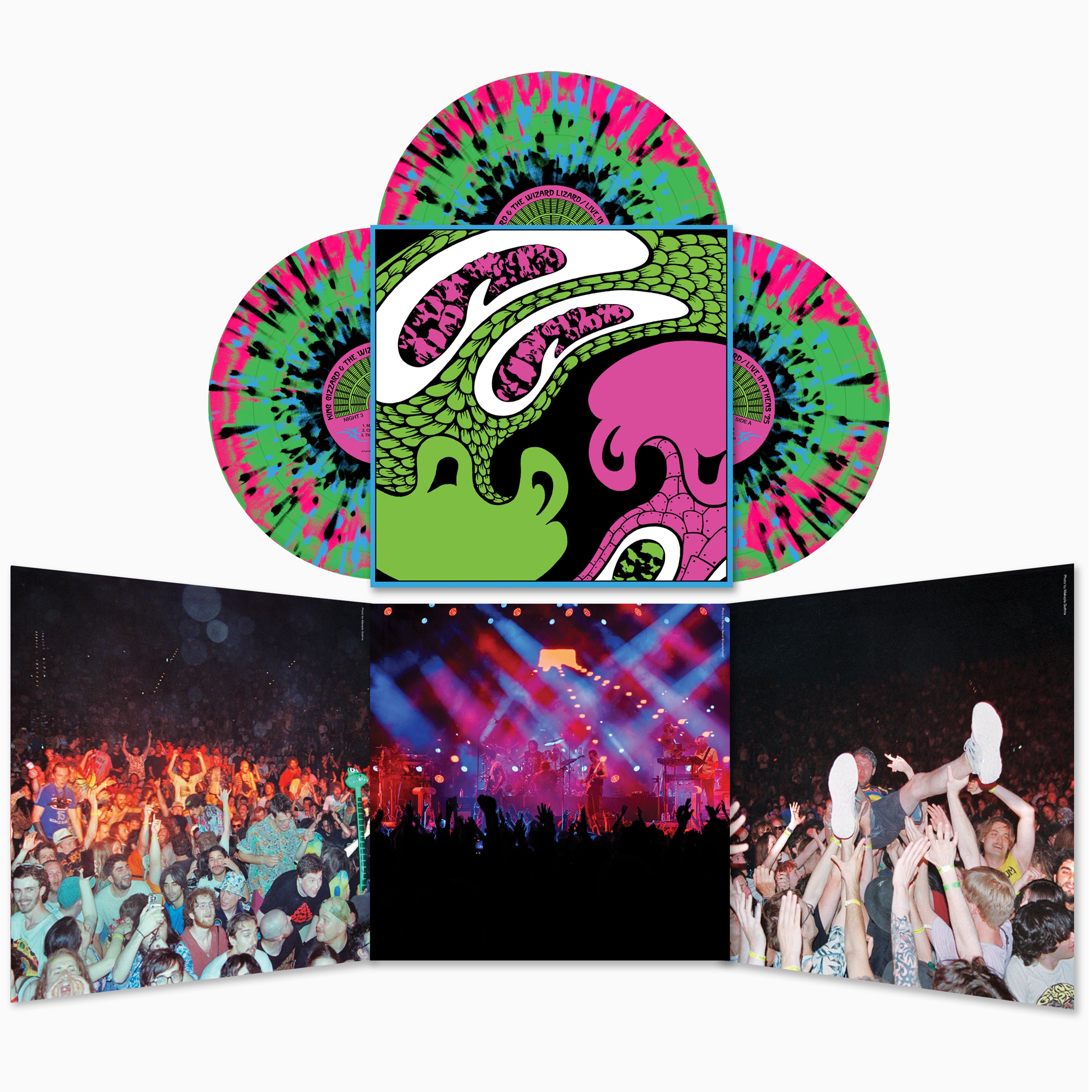 King Gizzard Live In Athens 25 coffret vinyle 9LP