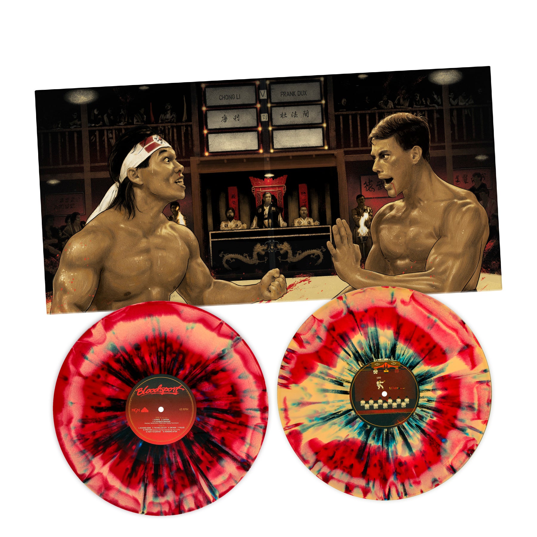 Waxwork Records Bloodsport vinyle double LP Paul Hertzog