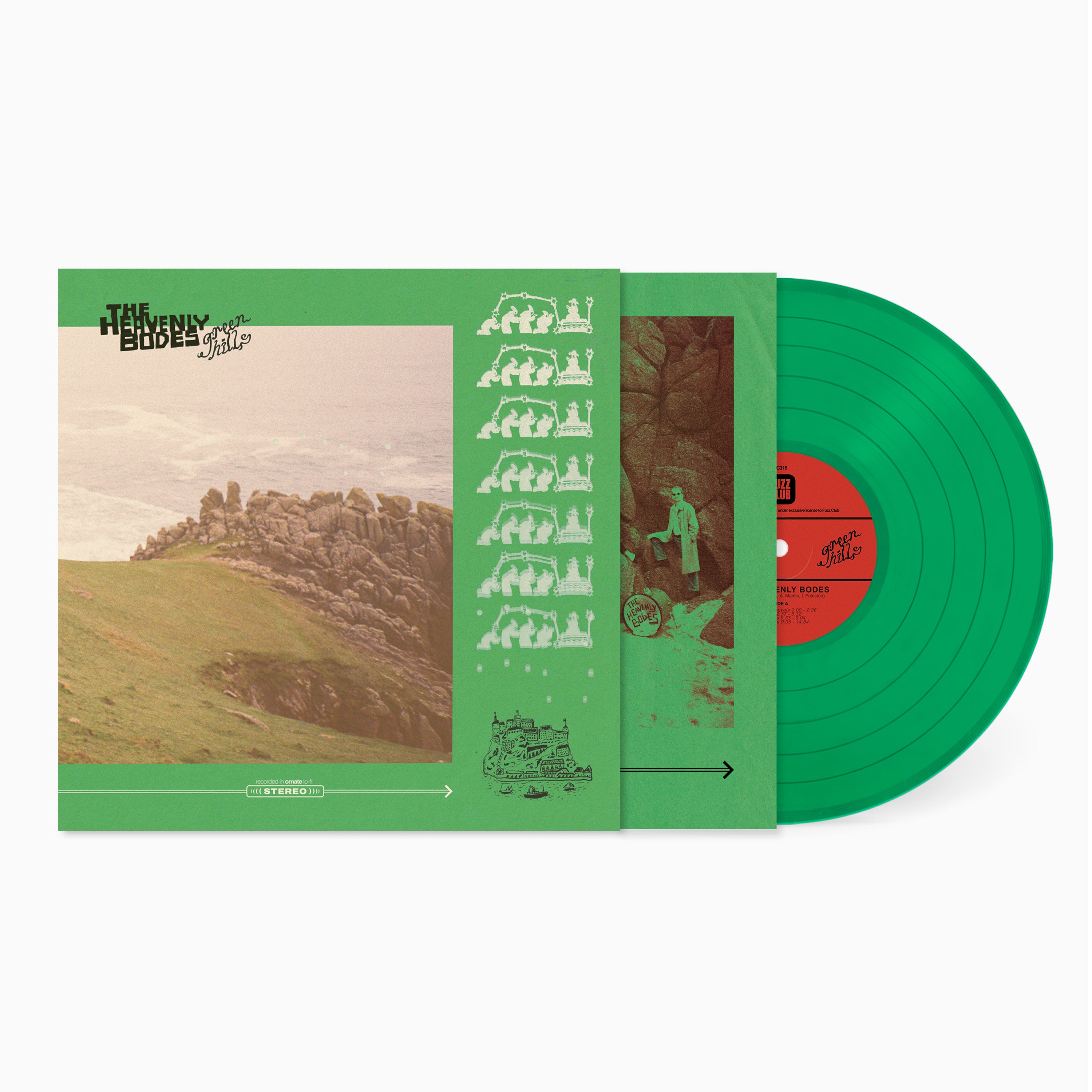Heavenly Bodes Green Hills vinyle vert 180g