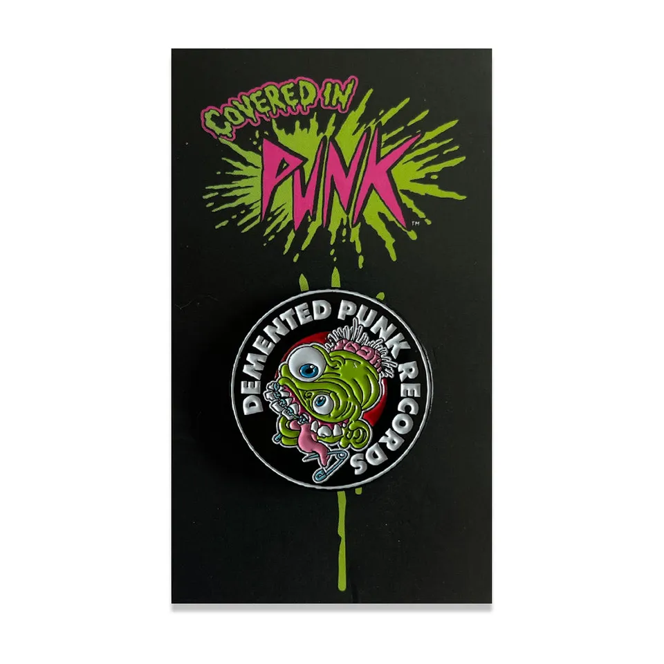 Demented Punk Logo pin's émail couleur