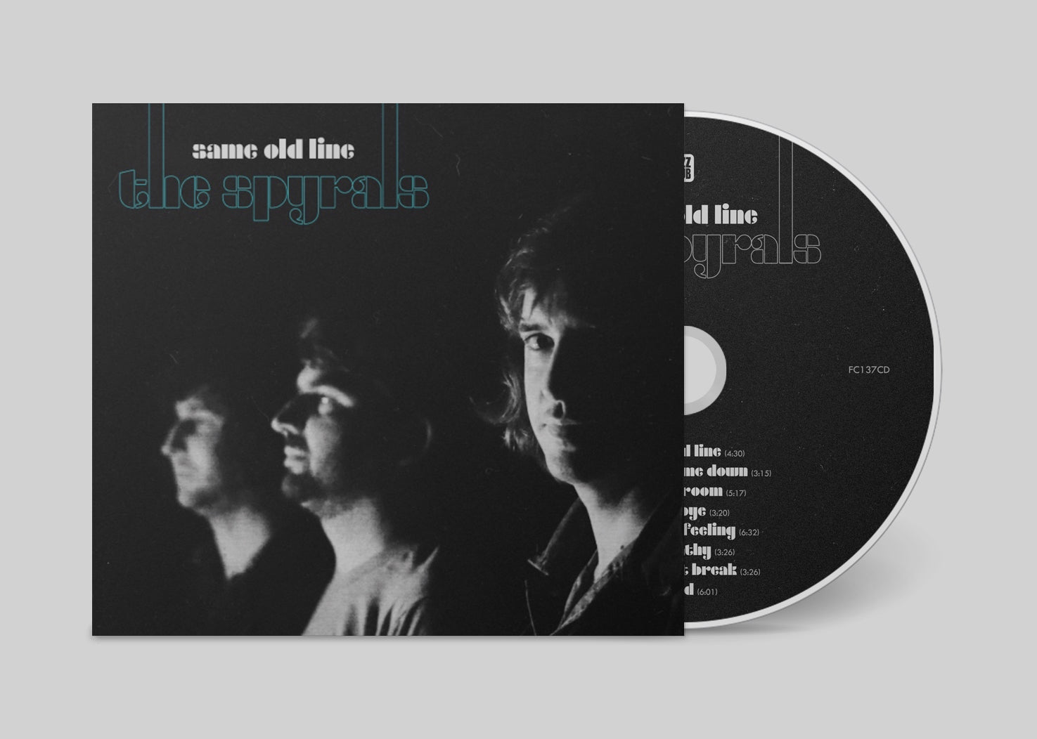The Spyrals Same Old Line vinyle bleu électrique exclusif