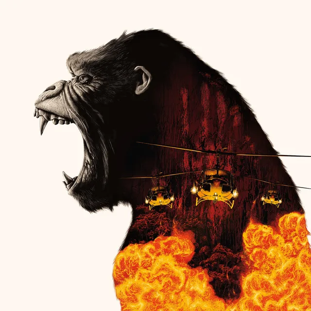 Waxwork Records Kong Skull Island vinyle lava Henry Jackman