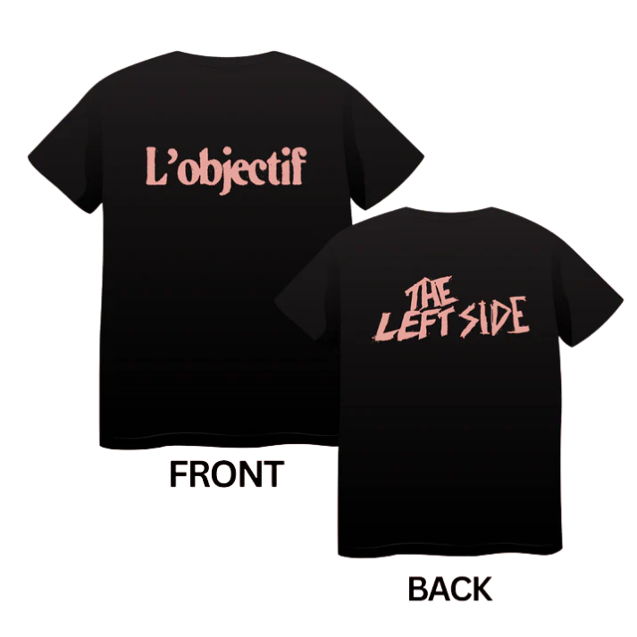 L'objectif The Left Side bundle vinyle + t-shirt