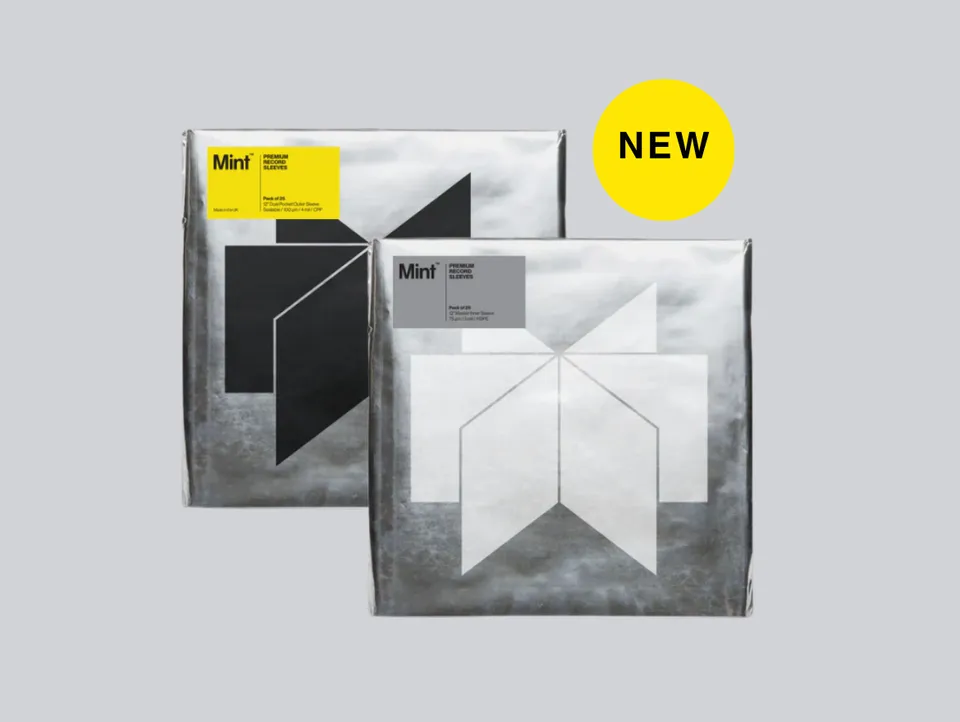 Mint Dual Pocket pochettes vinyle 12" lot 100+100 archival