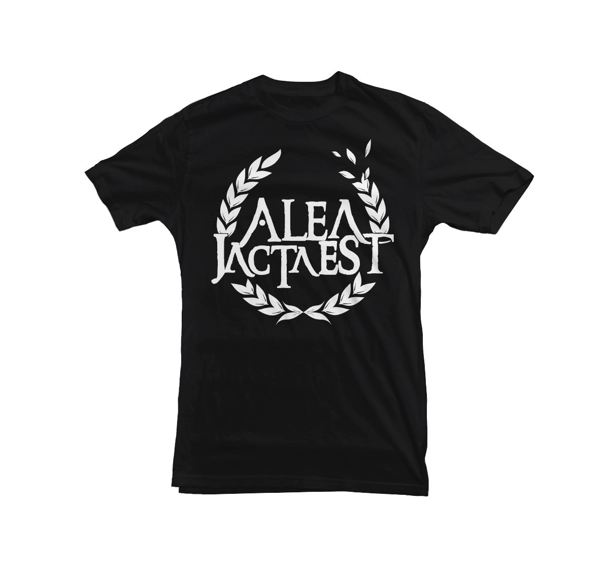 Useless Pride Alea Jacta Est T-shirt noir Logo Tee White