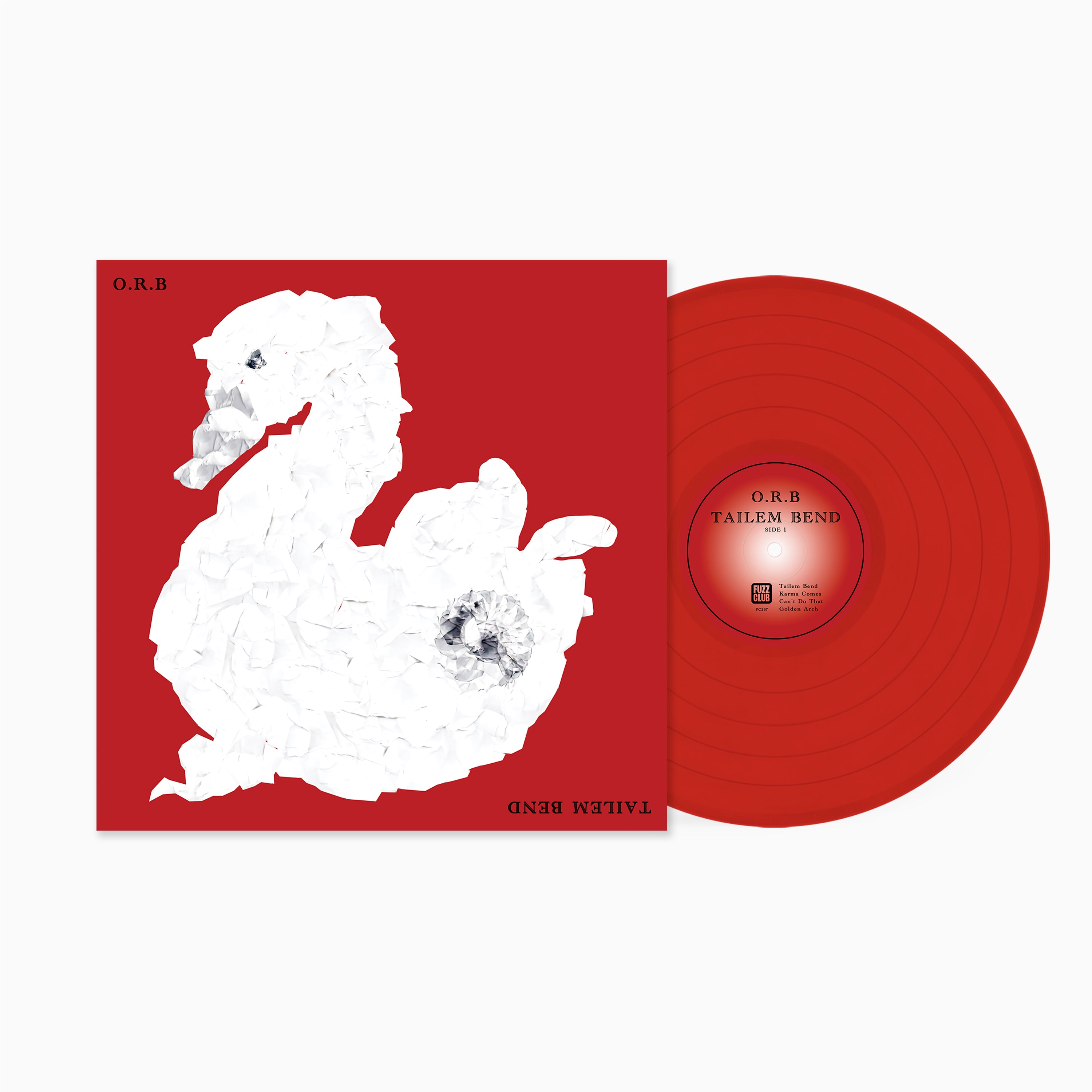 ORB Tailem Bend vinyle LP splatter rouge limité