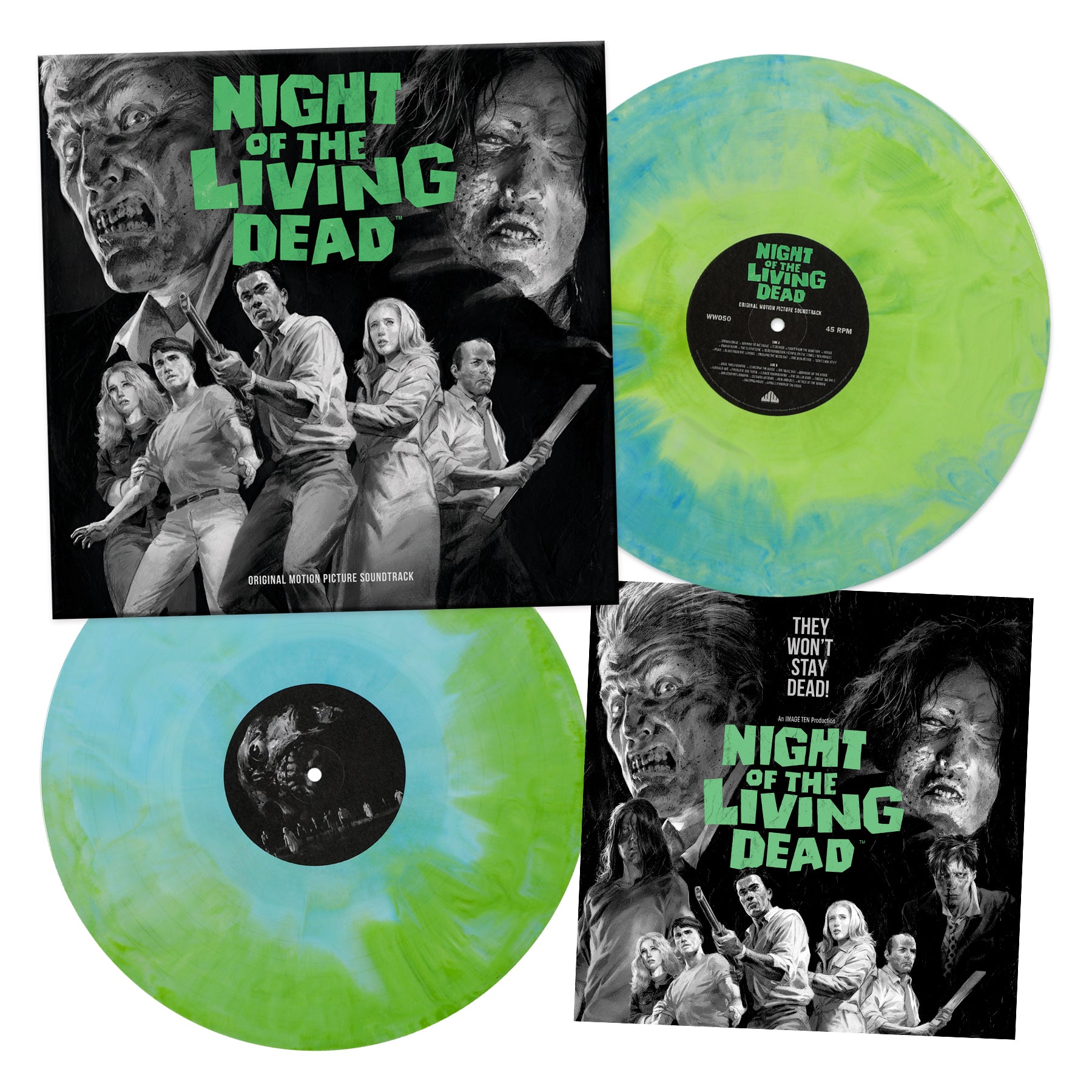 Waxwork Records Night of the Living Dead vinyle bande originale