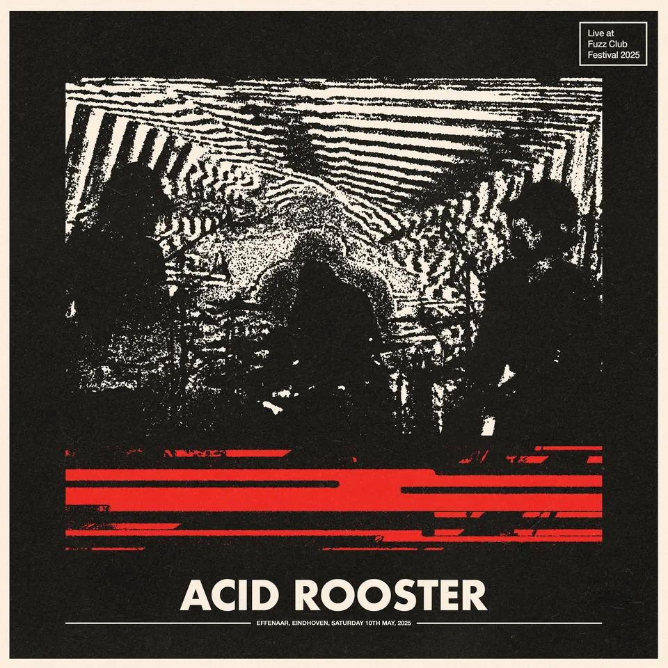Acid Rooster Live Fuzz Club Festival 25 vinyle rouge