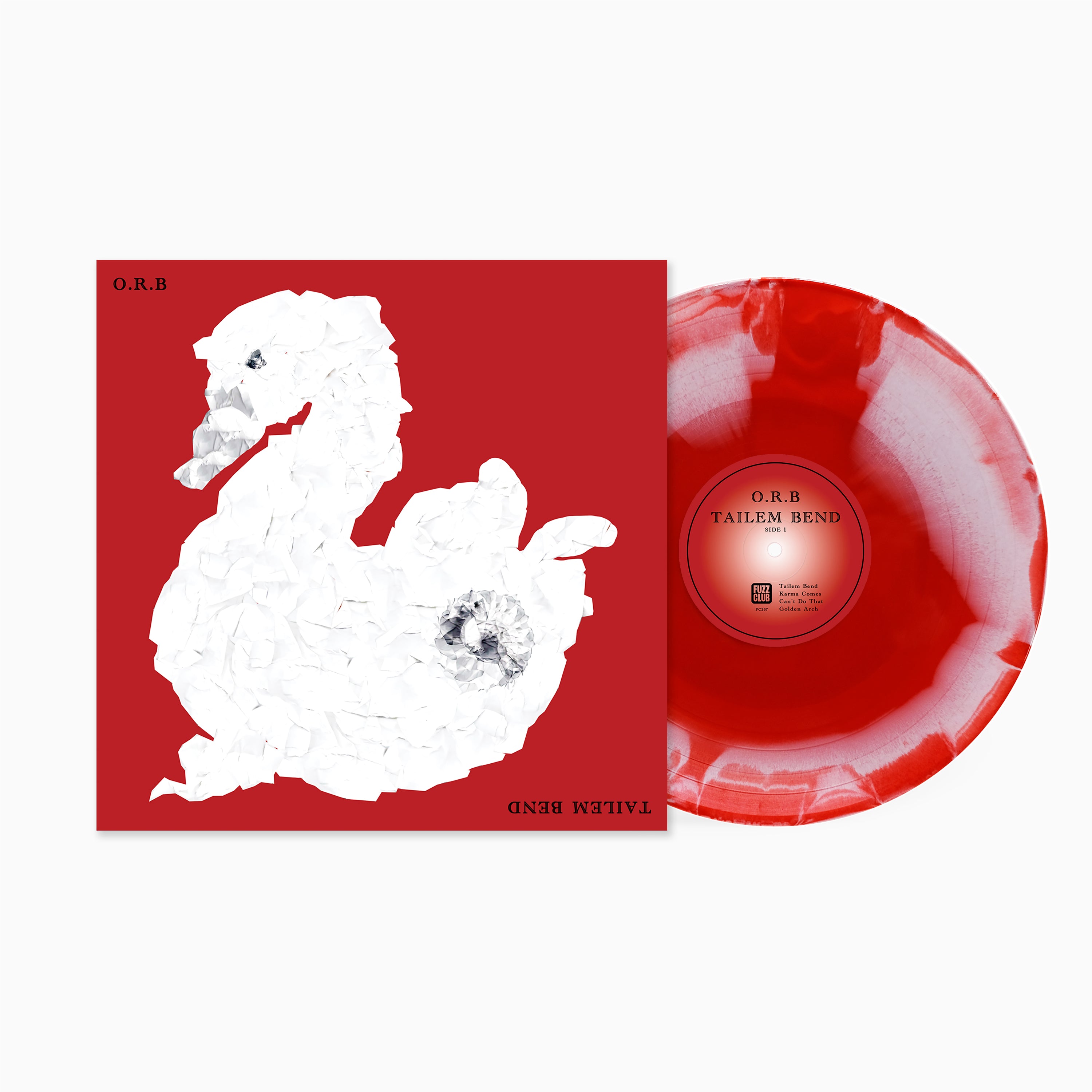 ORB Tailem Bend vinyle LP splatter rouge limité