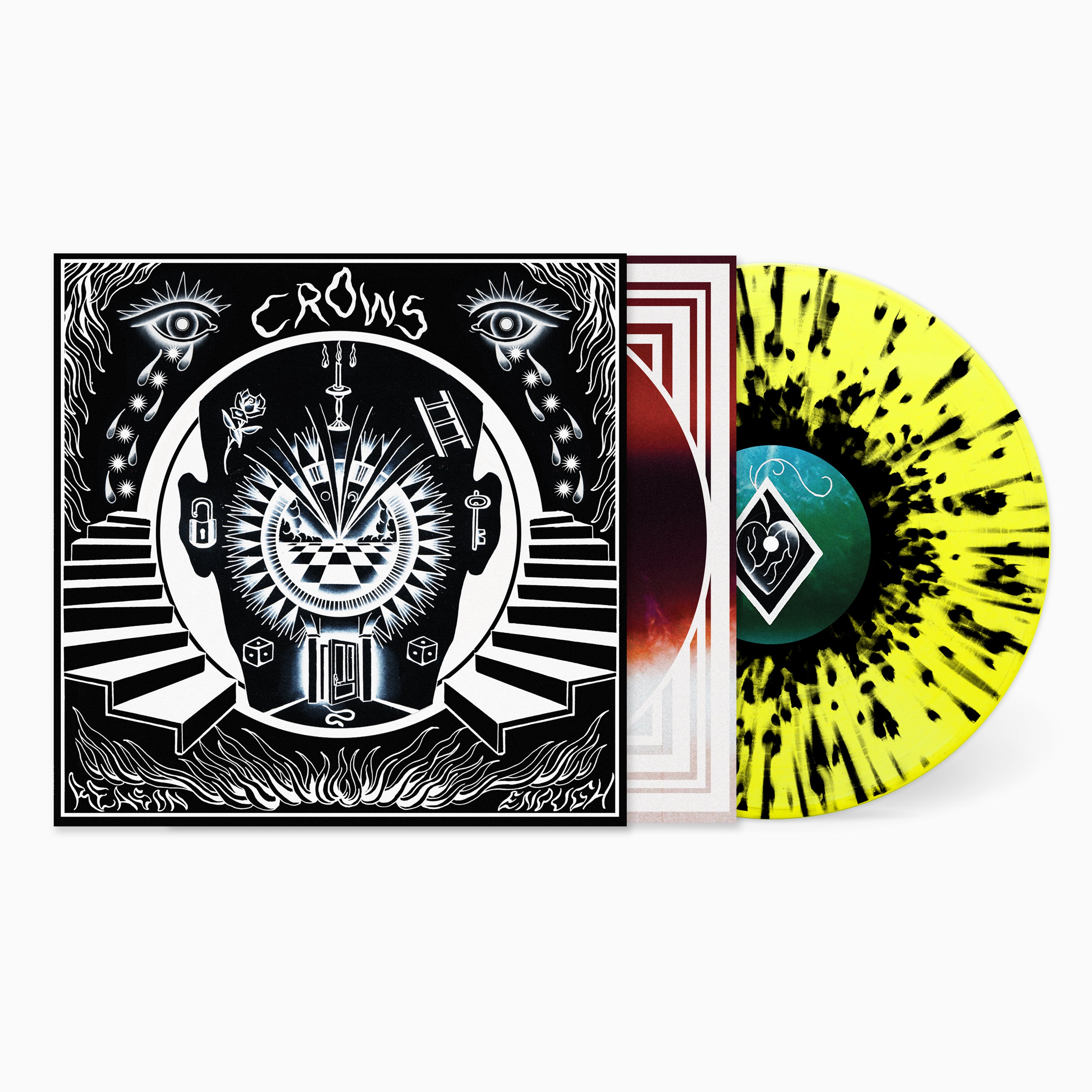 Crows Reason Enough vinyle deluxe rouge 180g gatefold