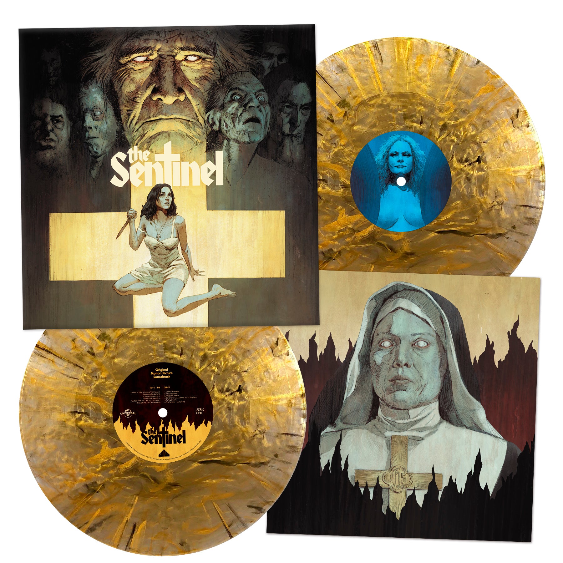 Waxwork Records The Sentinel vinyle bande originale 2LP