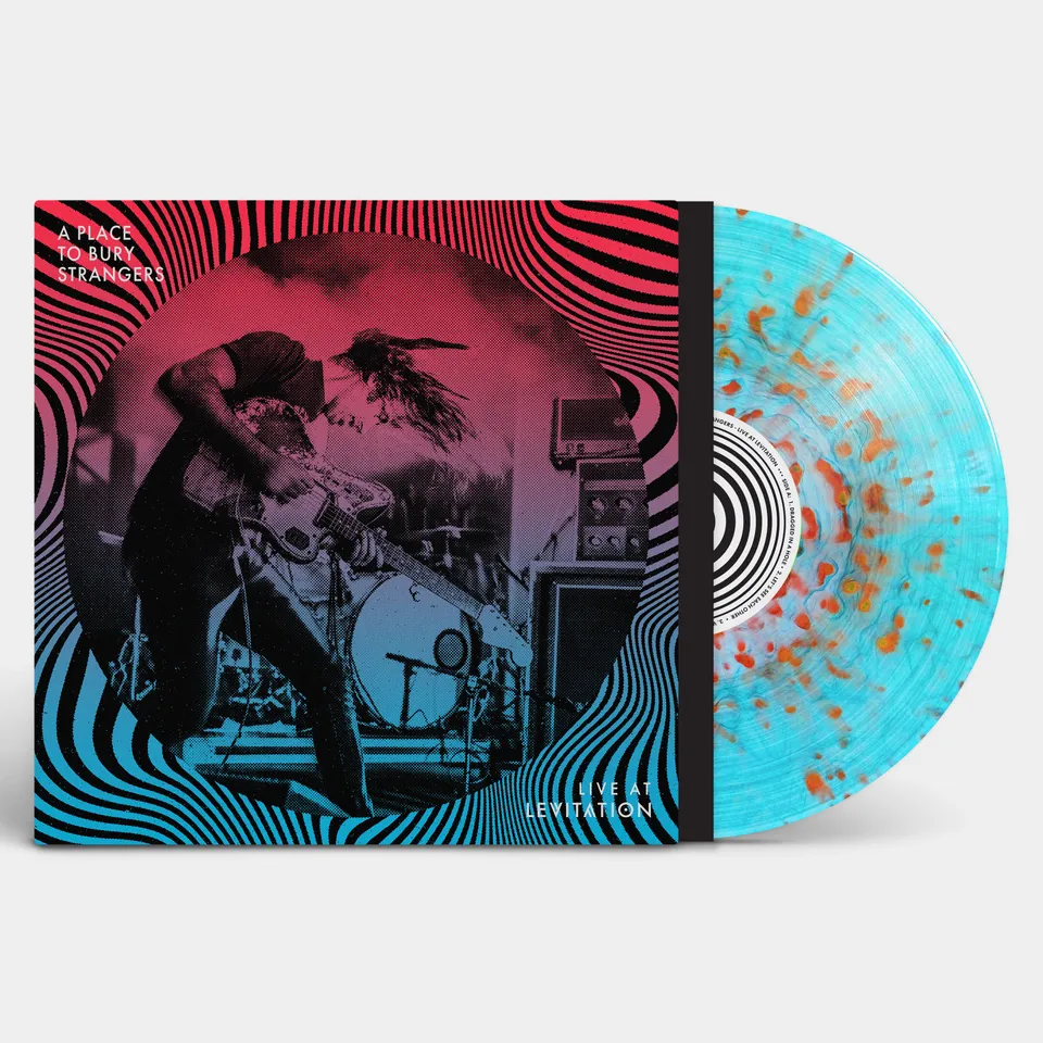 Fuzz Club Bury Strangers Levitation vinyle marbré splatter
