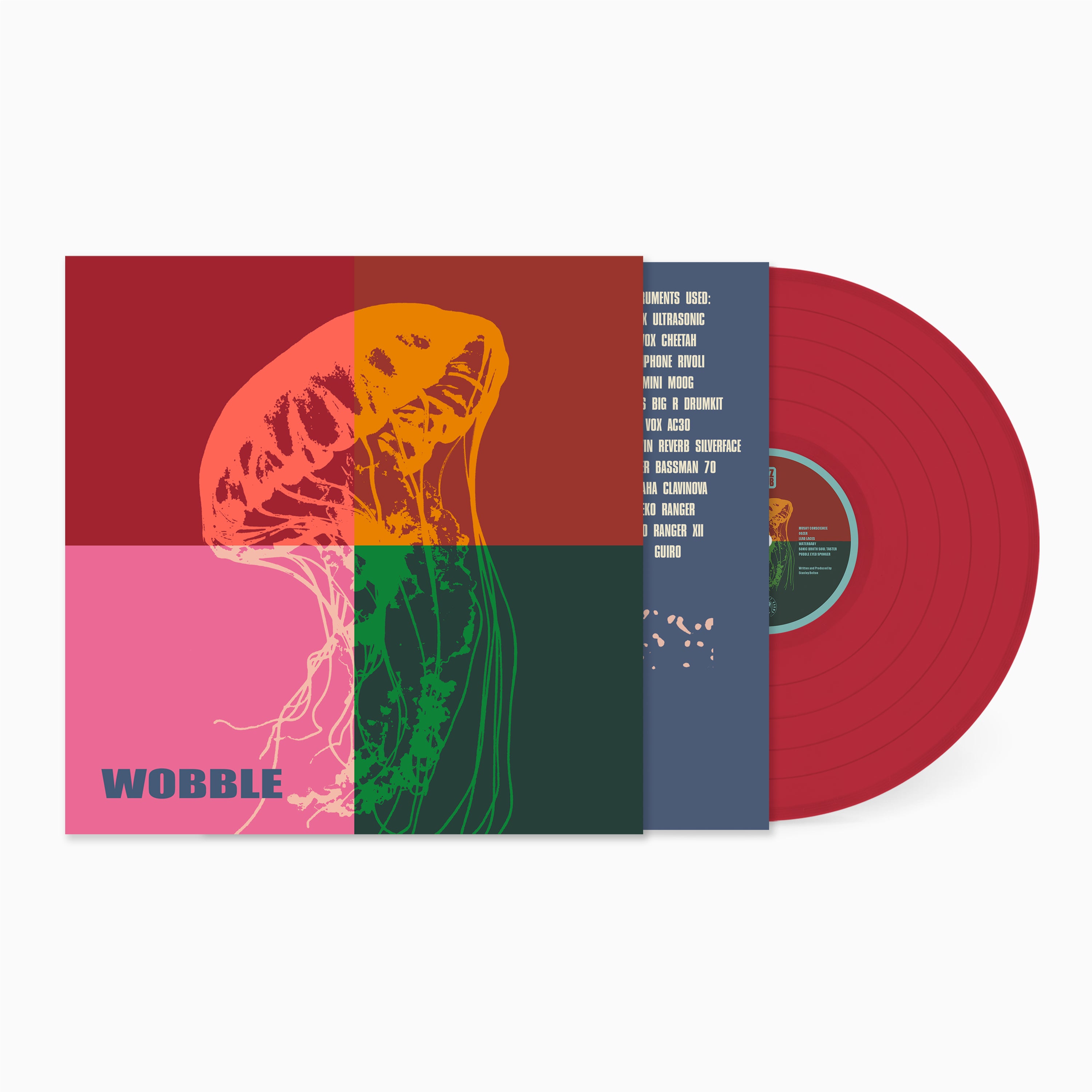 Black Market Karma Wobble vinyle rouge lo-fi psych-pop