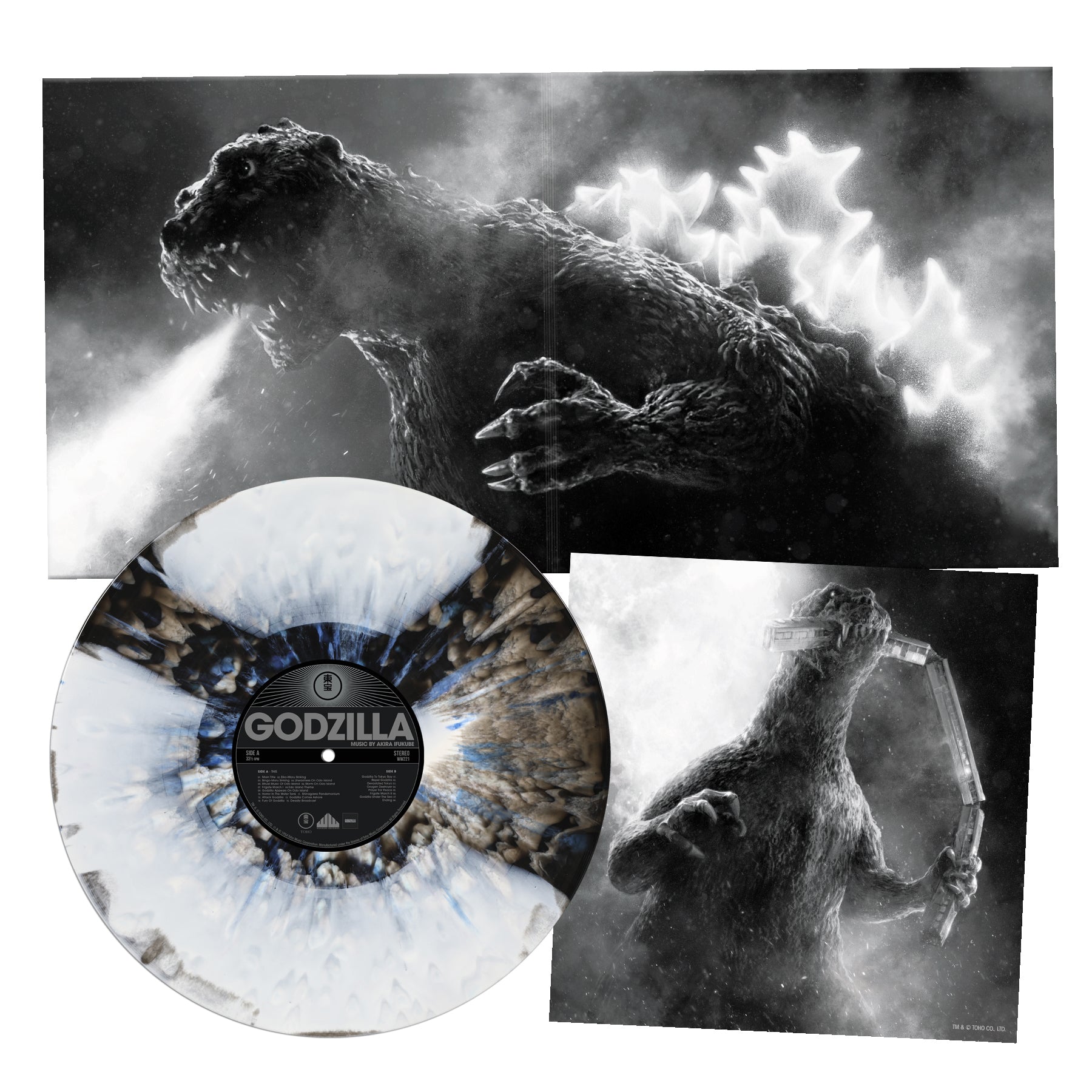 Waxwork Records Godzilla vinyle 70e anniversaire