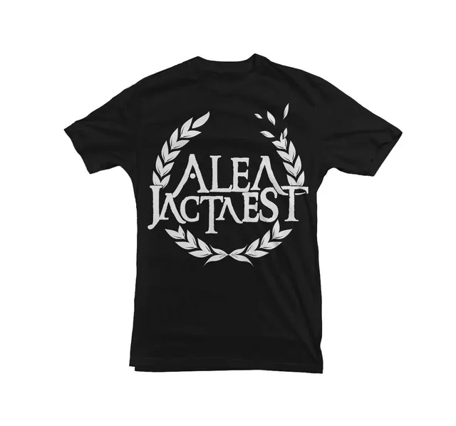 Alea Jacta Est Logo t-shirt noir coton bio