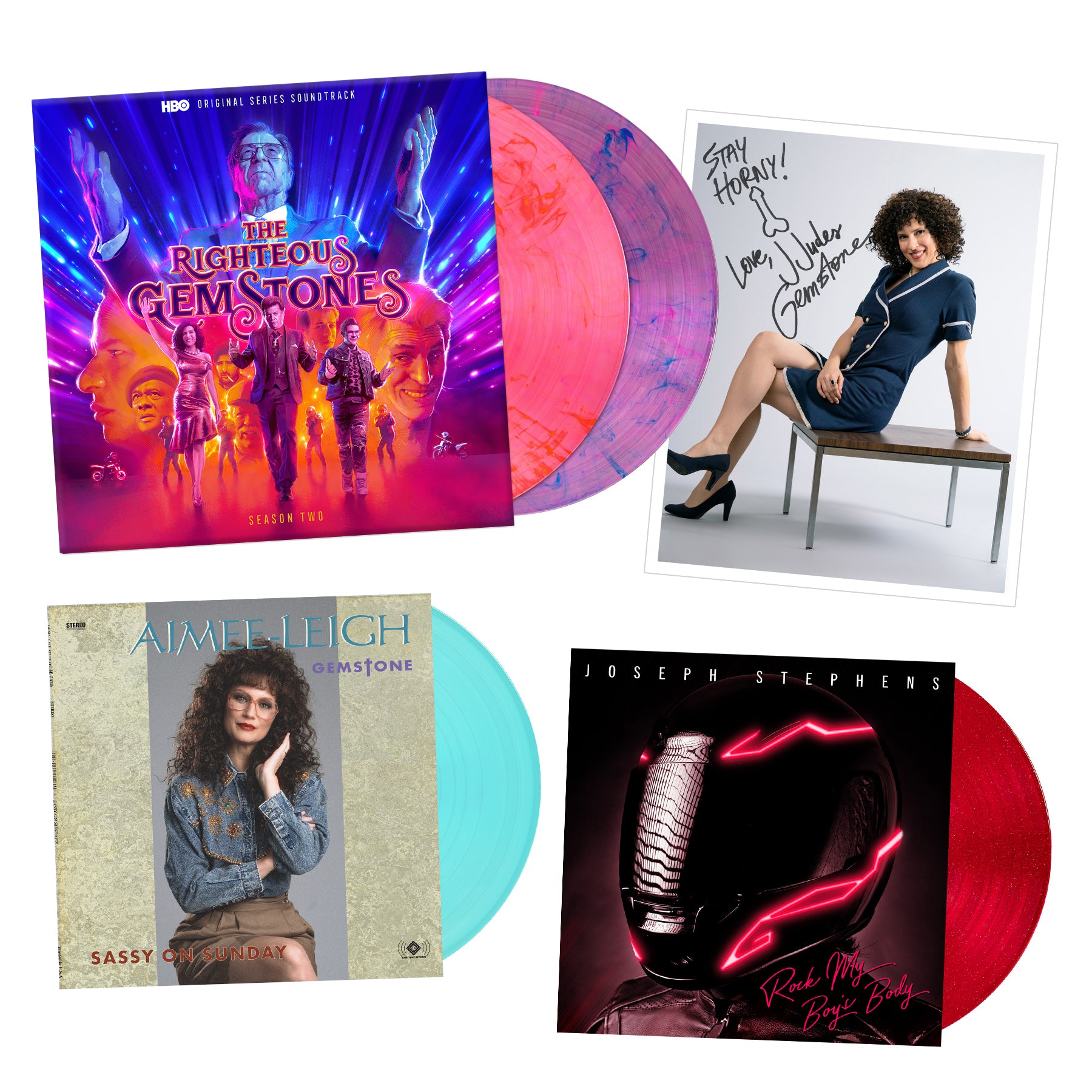 Waxwork Records Righteous Gemstones saison 2 vinyle 2LP + 7"
