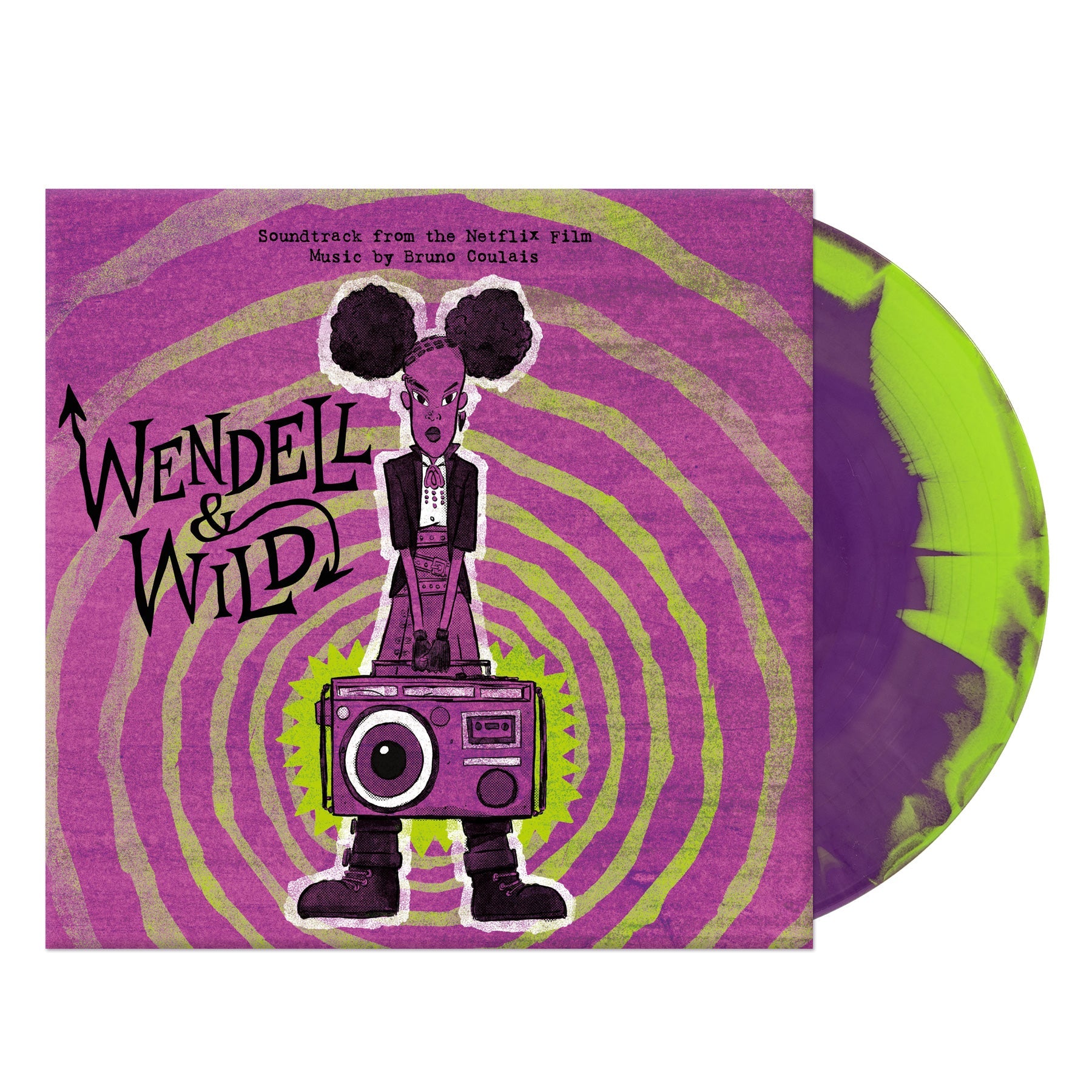 Waxwork Records Wendell & Wild vinyle Demon Swirl 180g