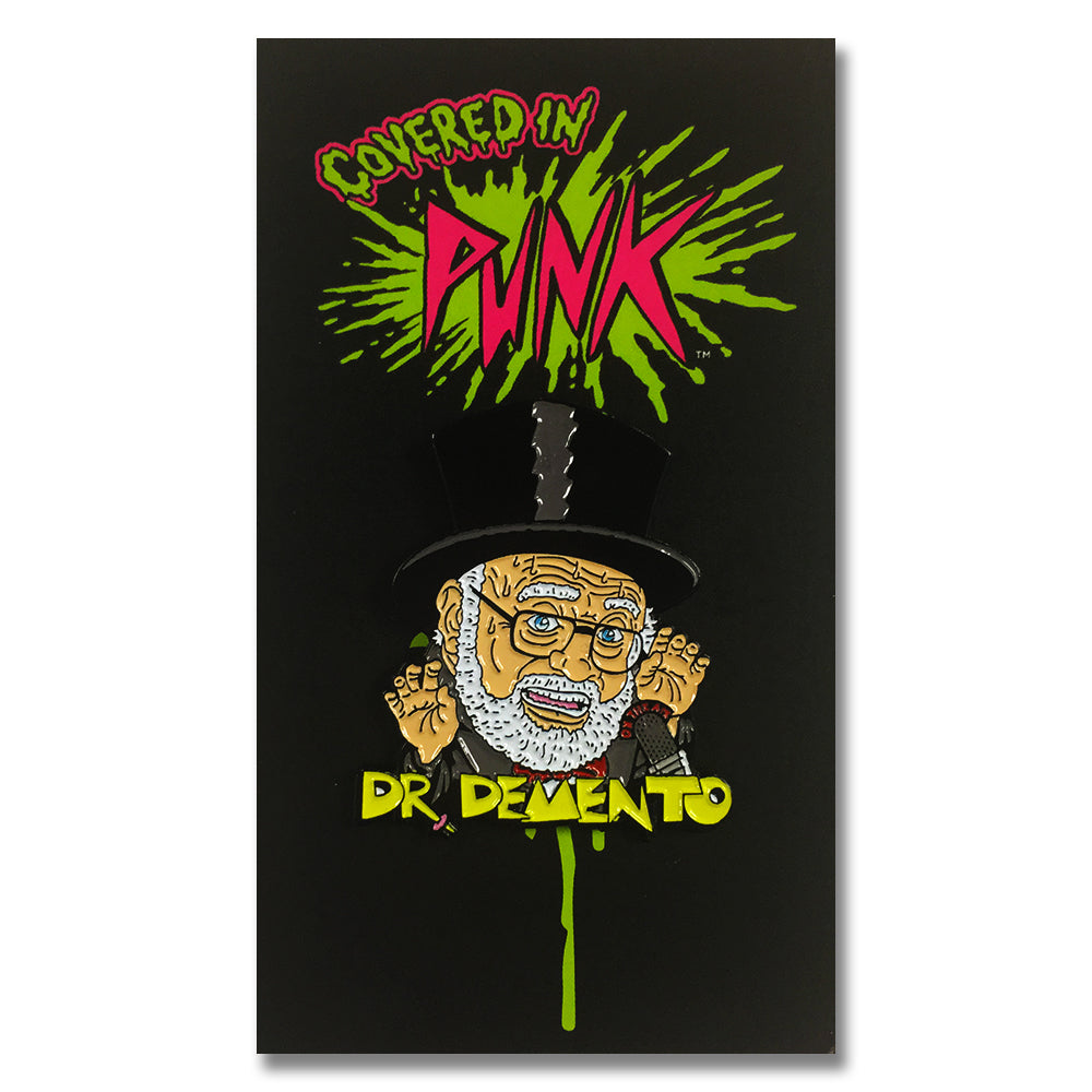 Demented Punk Dr Demento pin's émail collector