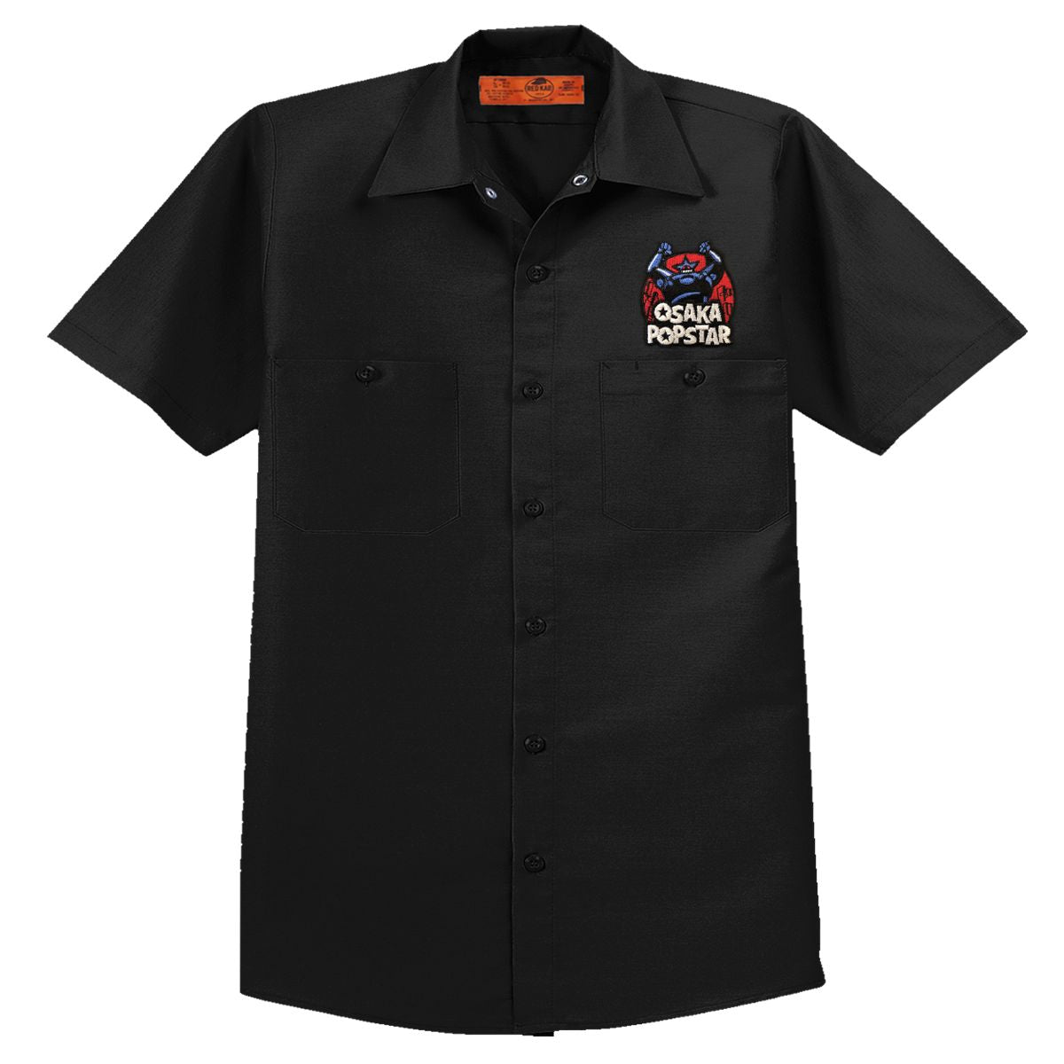 Osaka Popstar Giant Robot chemise brodée work shirt