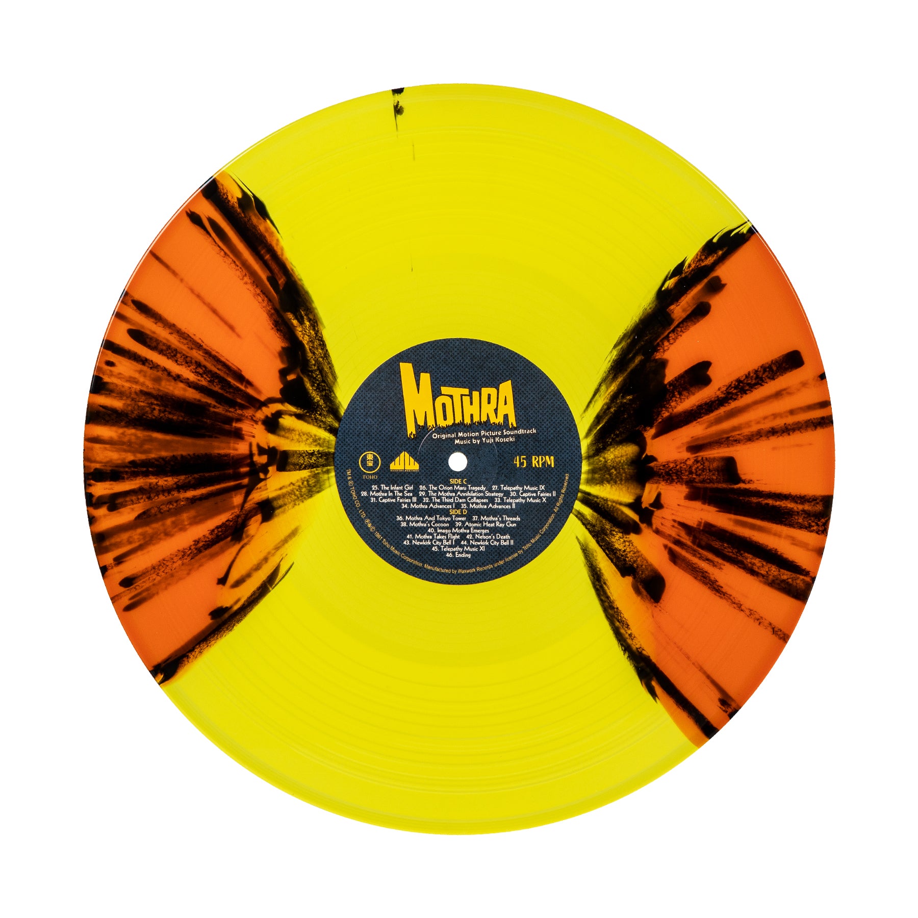 Waxwork Mothra vinyle 2LP 180g Koseki