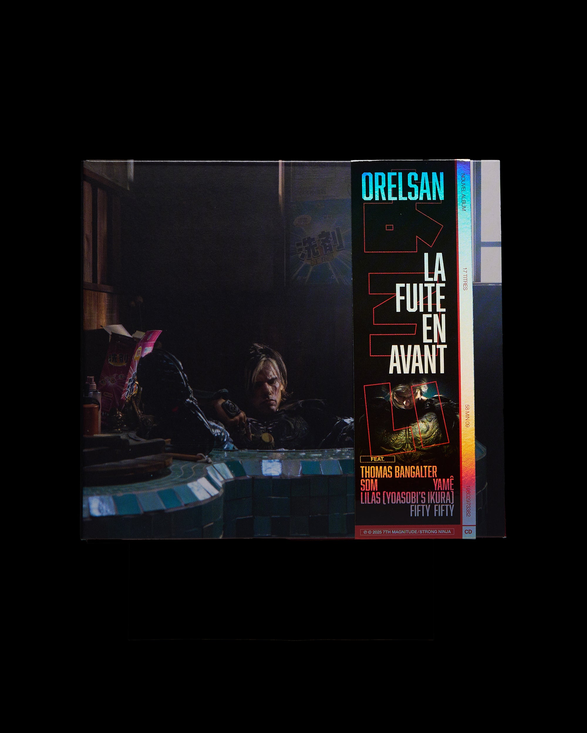 Orelsan La fuite en avant CD digisleeve édition officielle