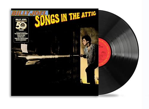 Billy Joel Songs in the Attic vinyle live noir