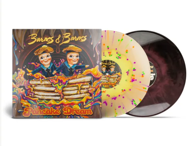Barnes & Barnes Pancake Dream double vinyle splatter dédicacé