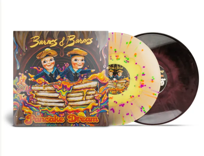 Barnes & Barnes Pancake Dream double vinyle splatter dédicacé