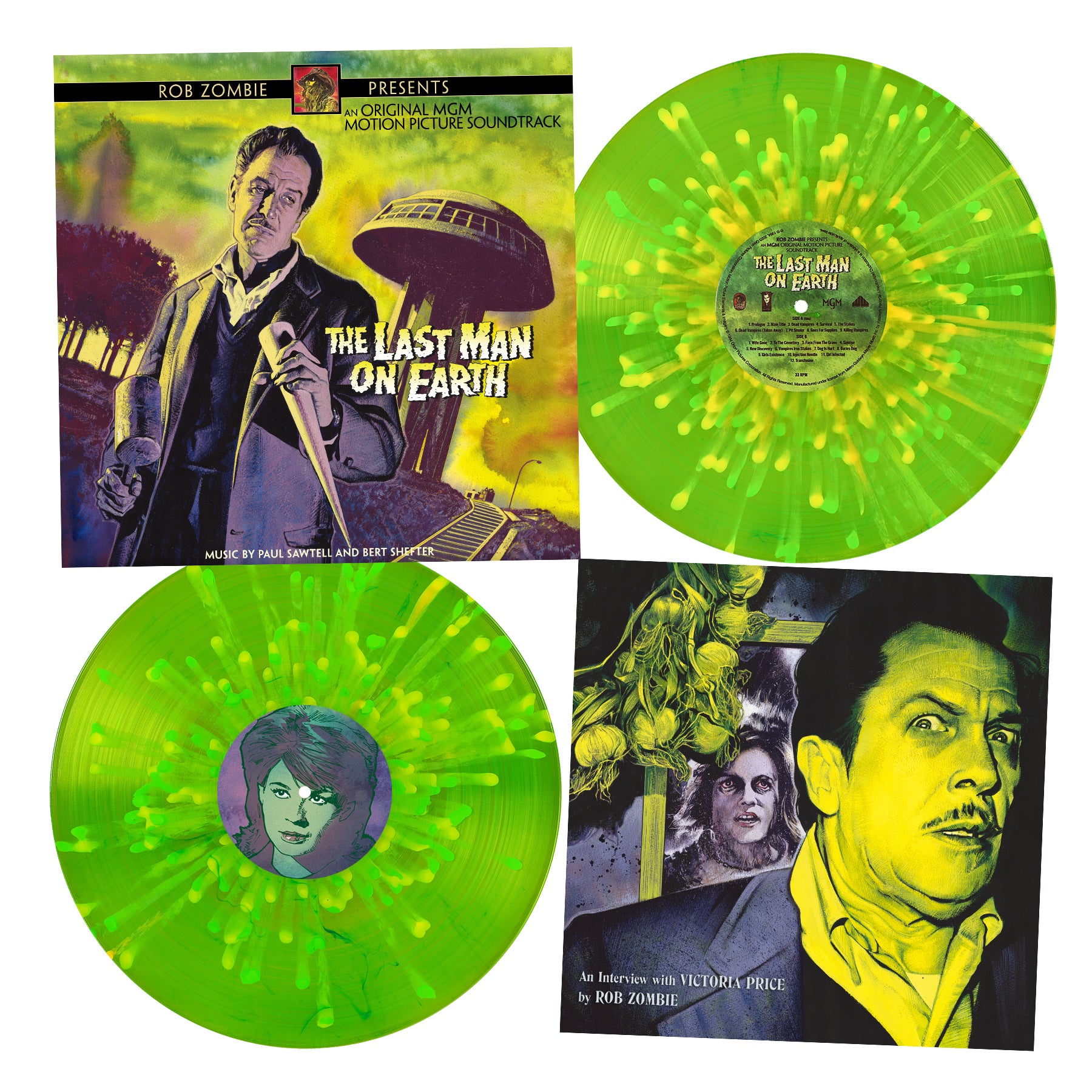 Waxwork Records Last Man on Earth vinyle Rob Zombie