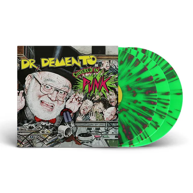 Dr Demento Covered in Punk coffret triple vinyle vert splatter