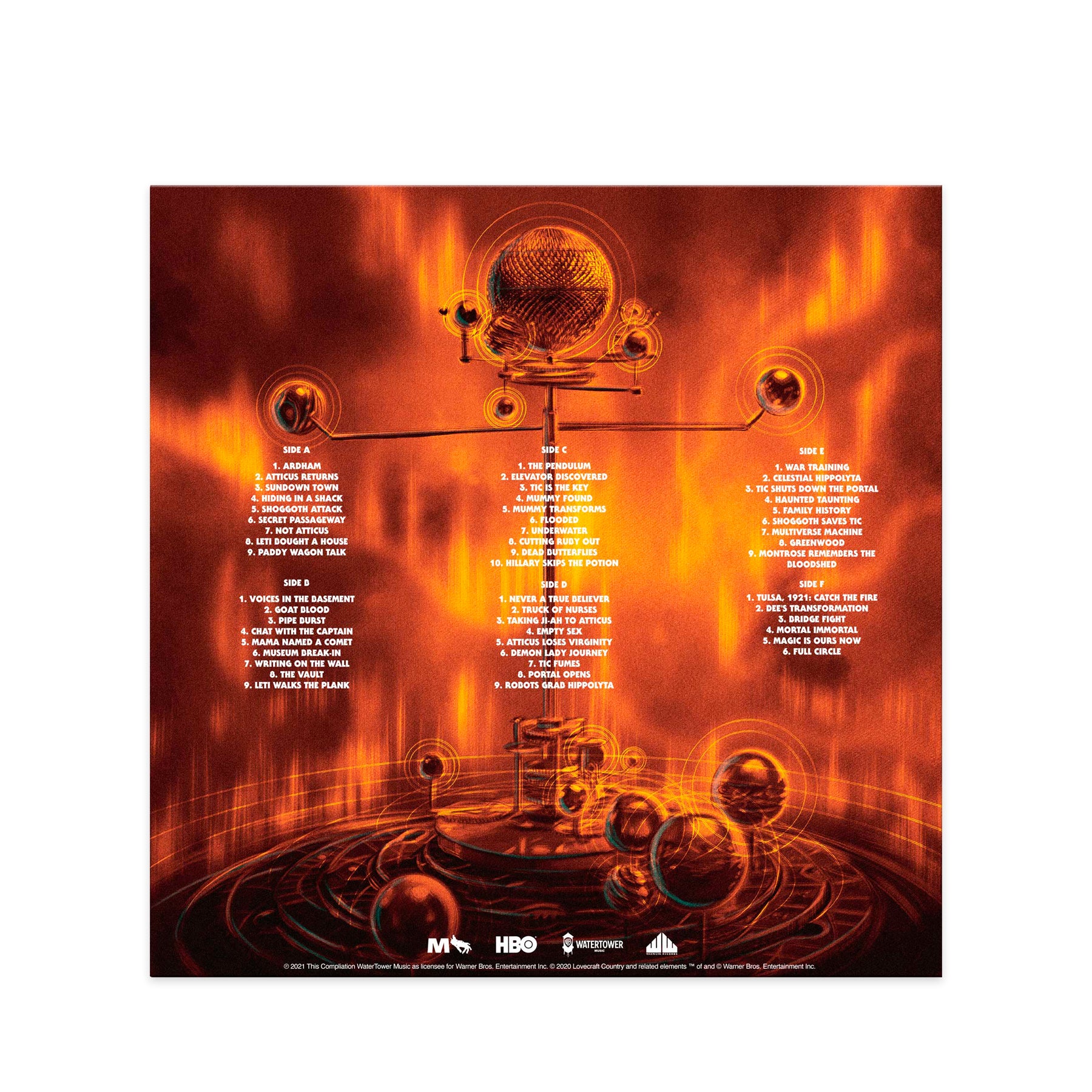Waxwork Records Lovecraft Country vinyle BO série HBO