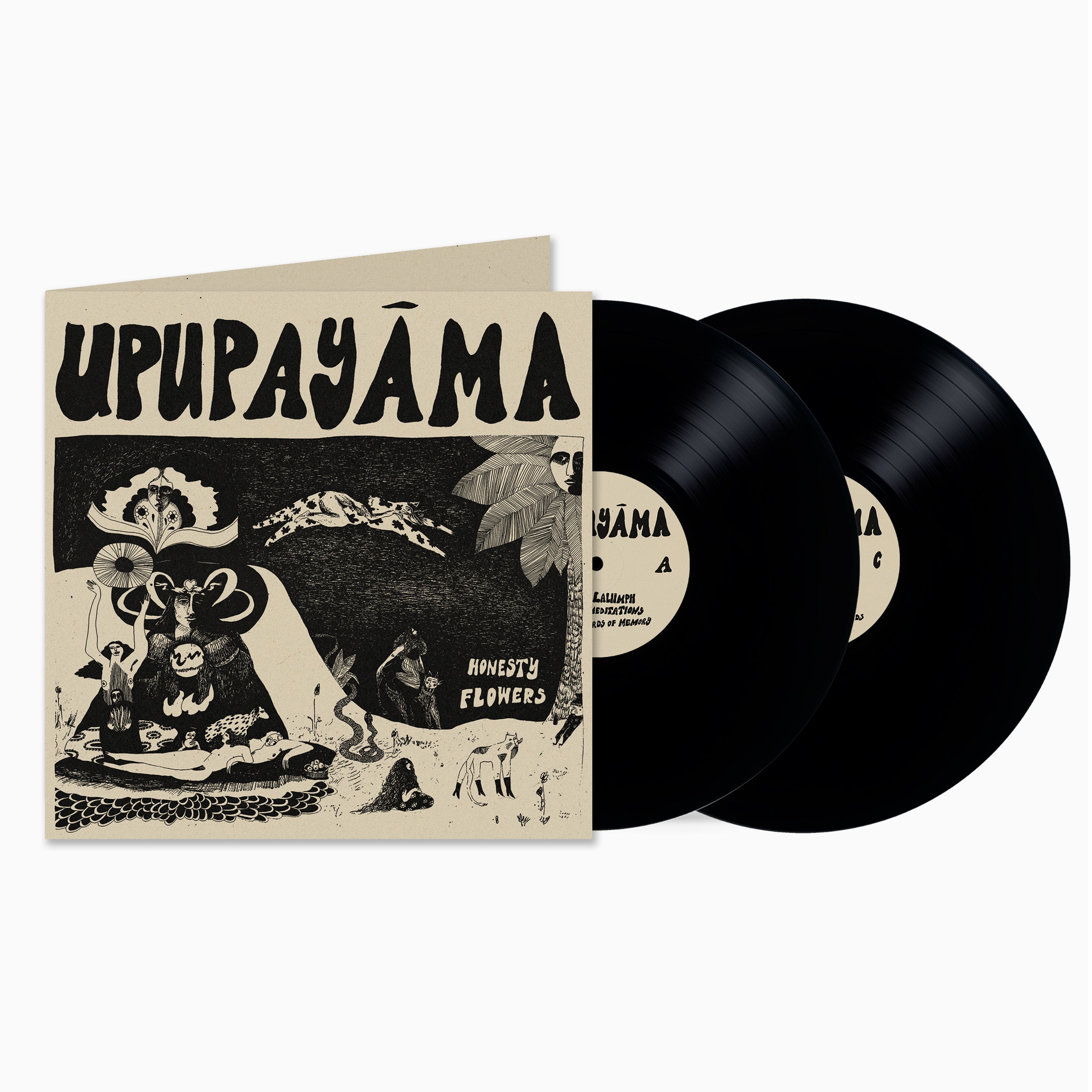 Upupayāma Honesty Flowers Double Vinyle Noir 180g