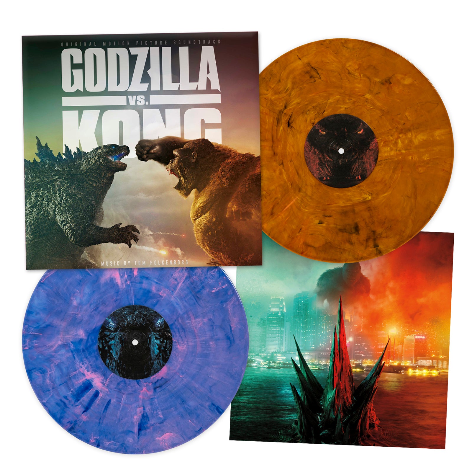 Waxwork Records Godzilla vs Kong vinyle BO Holkenborg