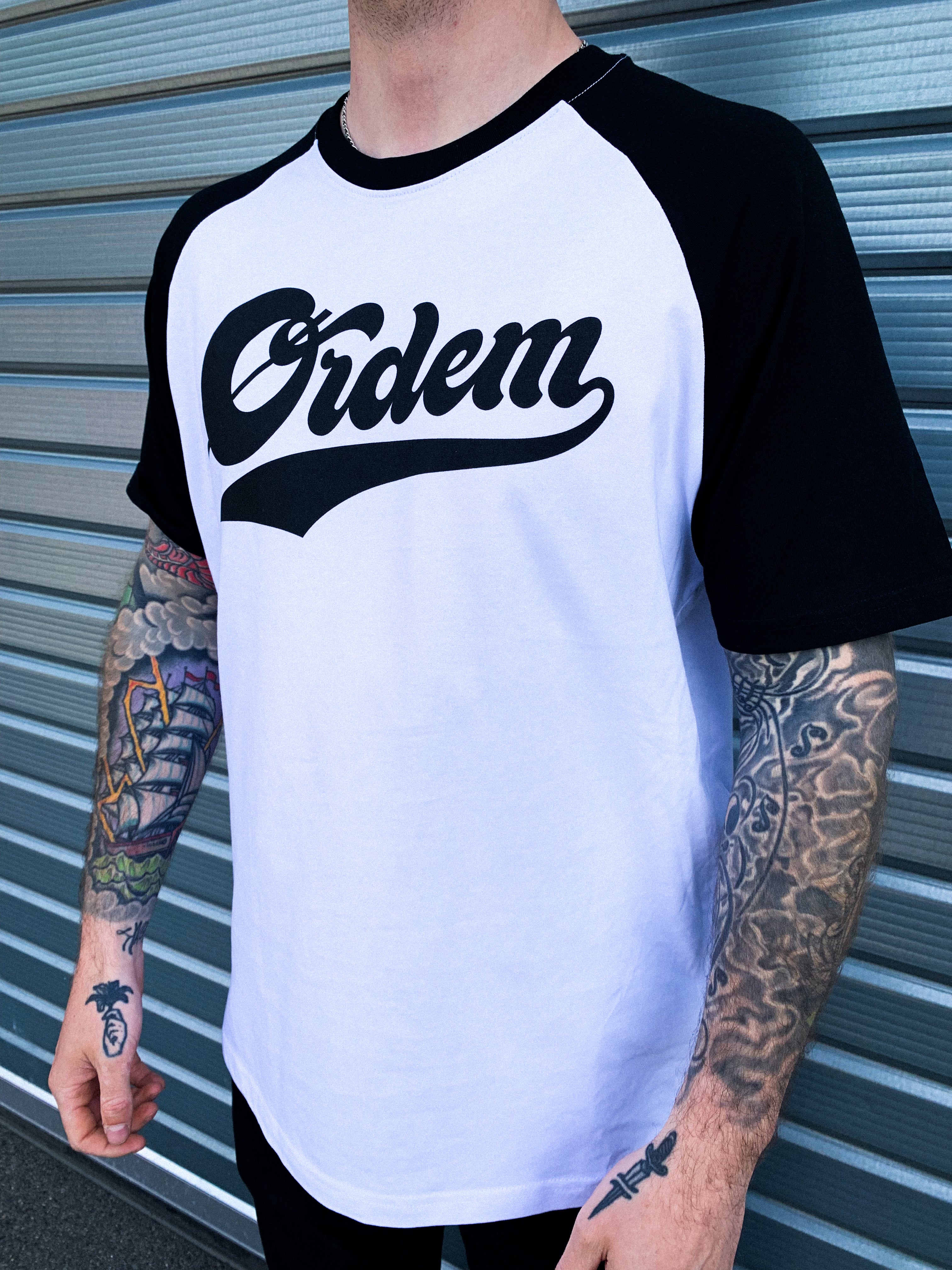 Useless Pride Records Ordem Logo t-shirt baseball
