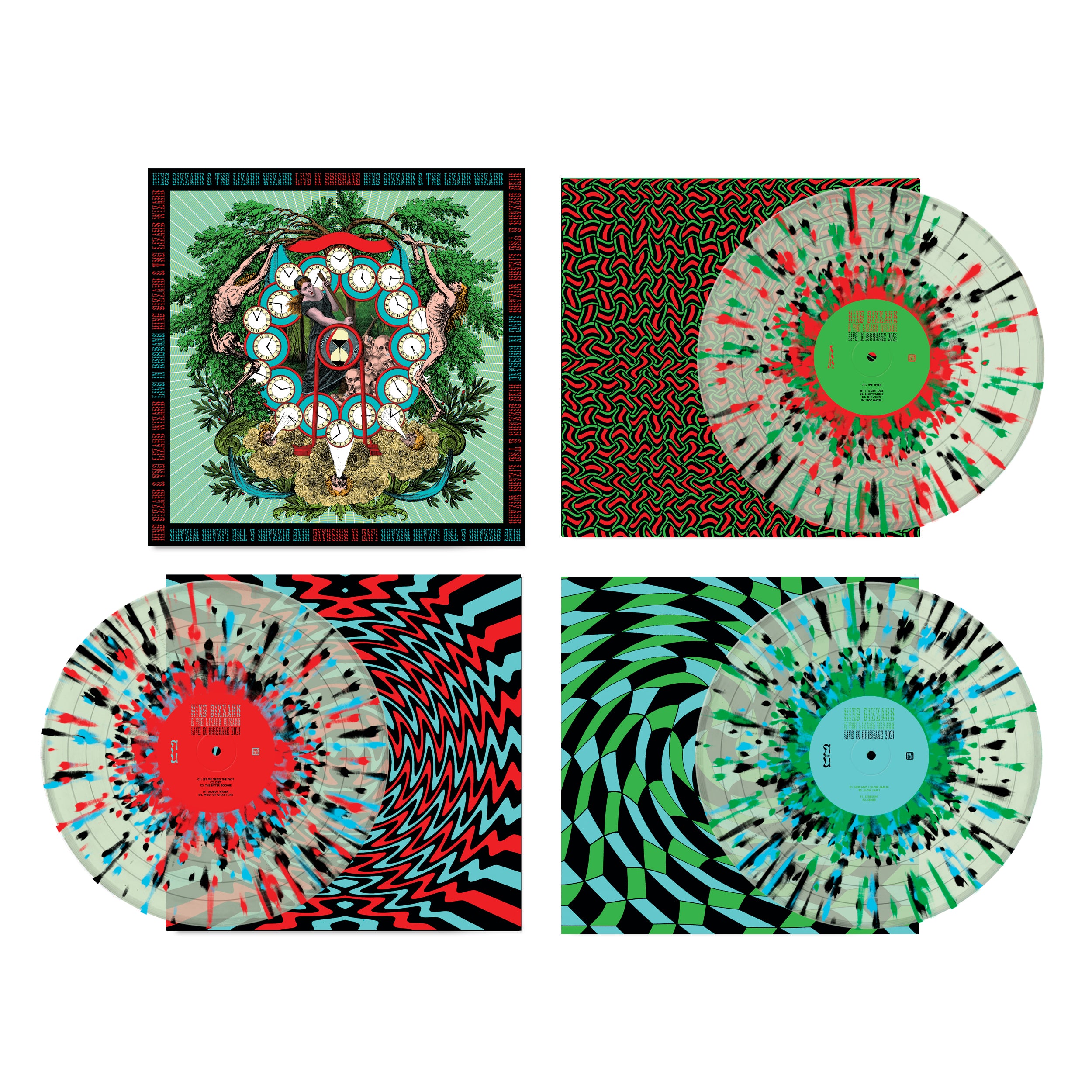 King Gizzard Live In Brisbane coffret vinyle 3LP acoustique