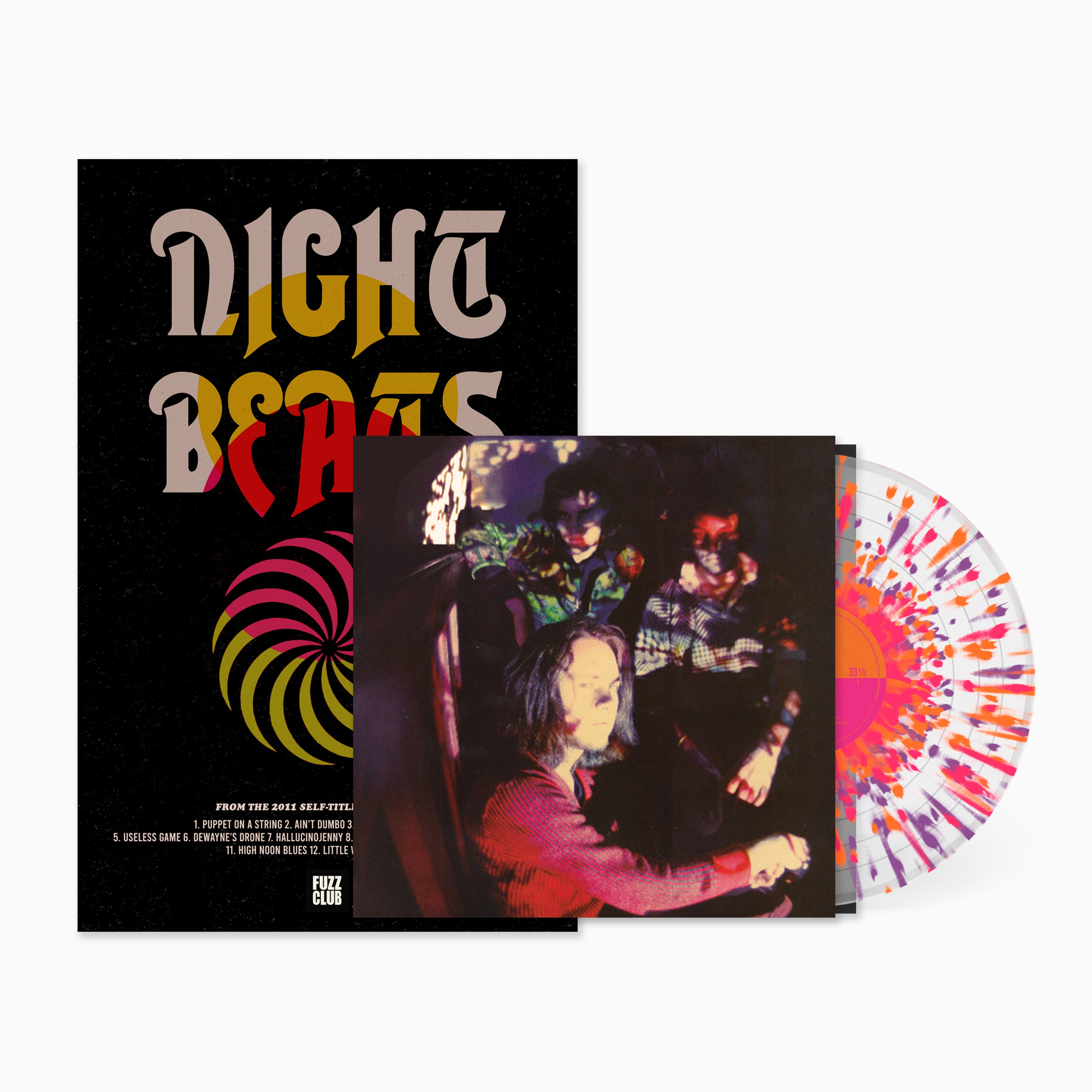 Night Beats Night Beats Vinyle Splatter Limité 500