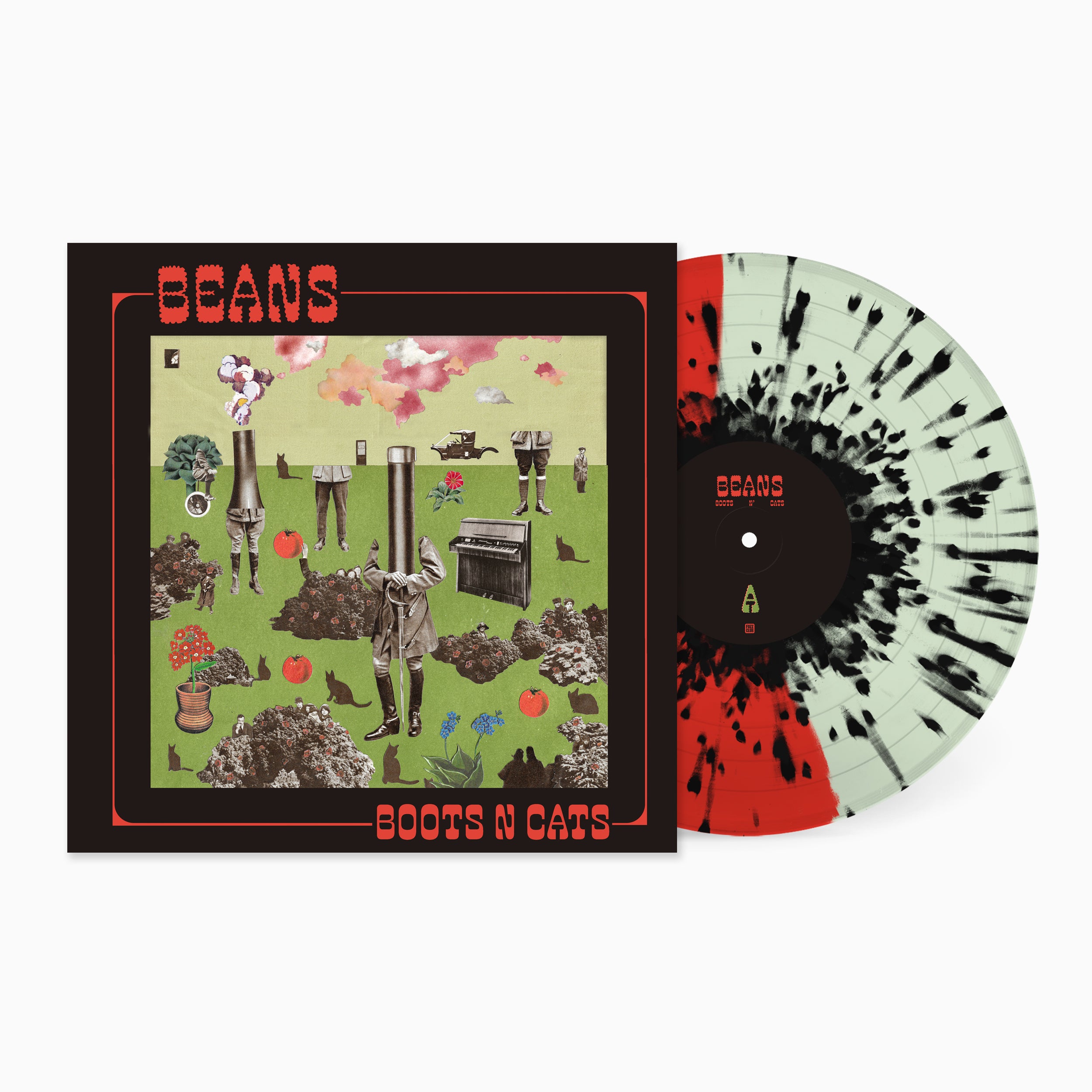 Beans Boots N Cats vinyle LP splatter limité