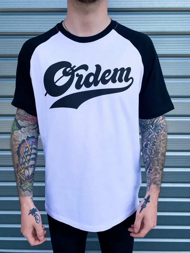 Useless Pride Records Ordem Logo t-shirt baseball