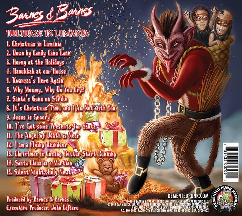 Barnes & Barnes Holidaze in Lumania CD Noël 15 titres