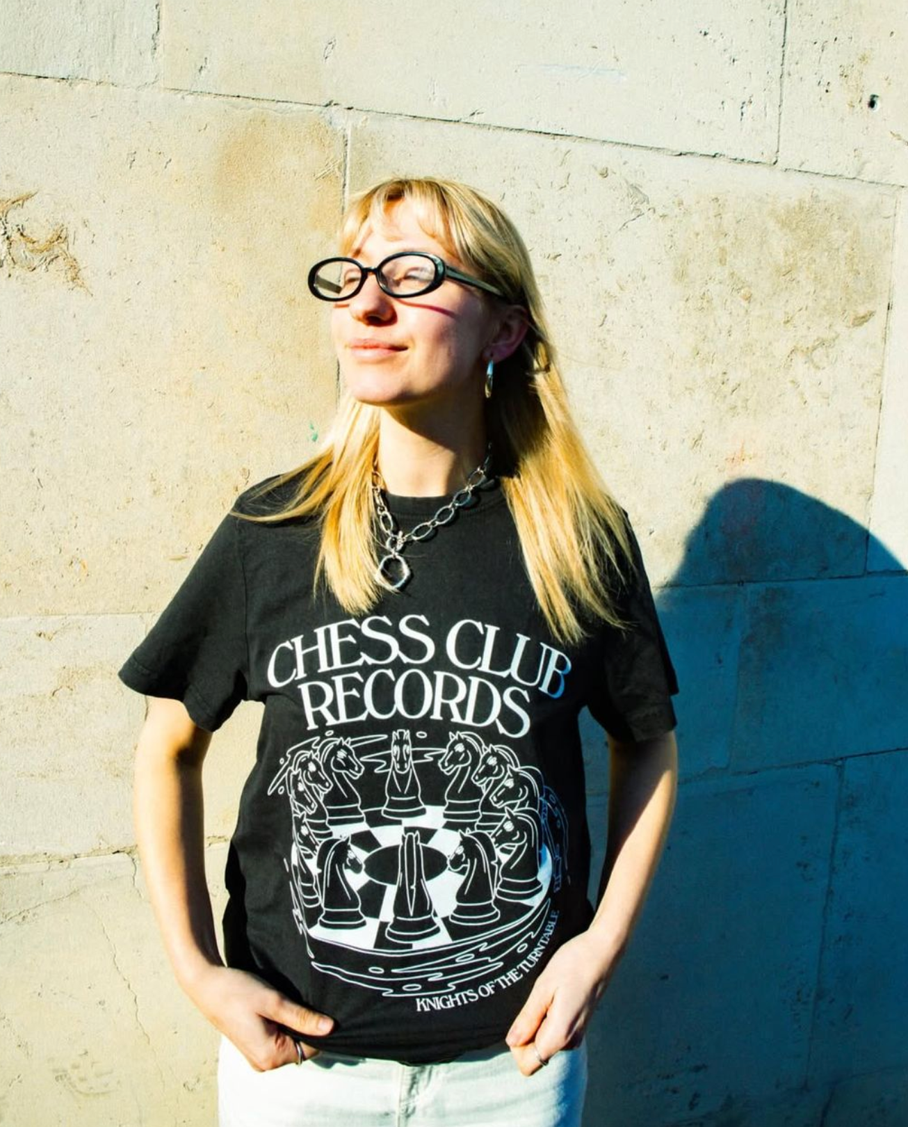 Chess Club Records Knights of the Turntable bundle t-shirt M