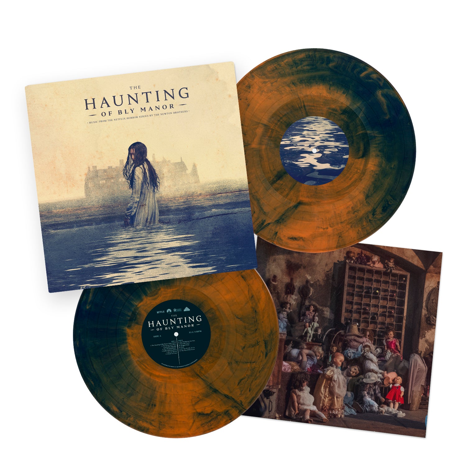 Waxwork Records The Haunting of Bly Manor vinyle BO Newton Brothers
