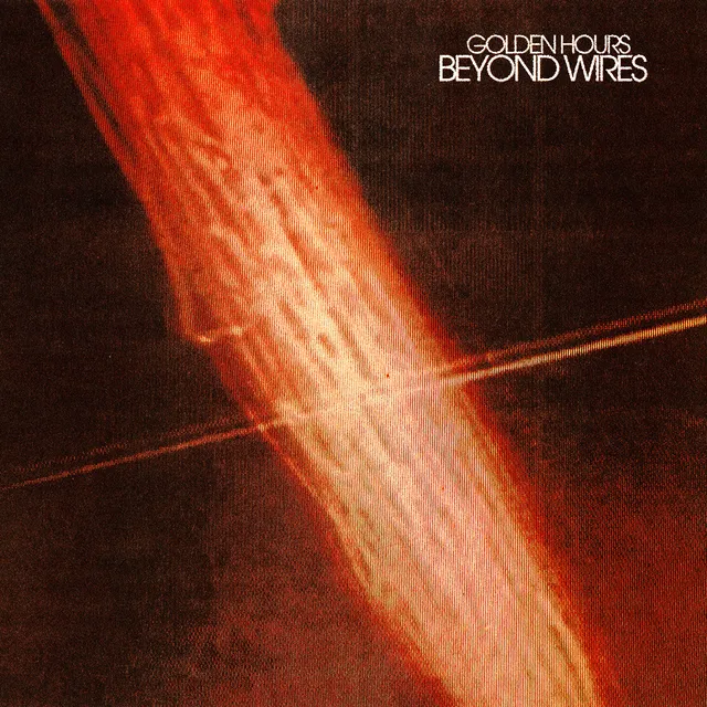 Golden Hours Beyond Wires vinyle rouge transparent post-punk