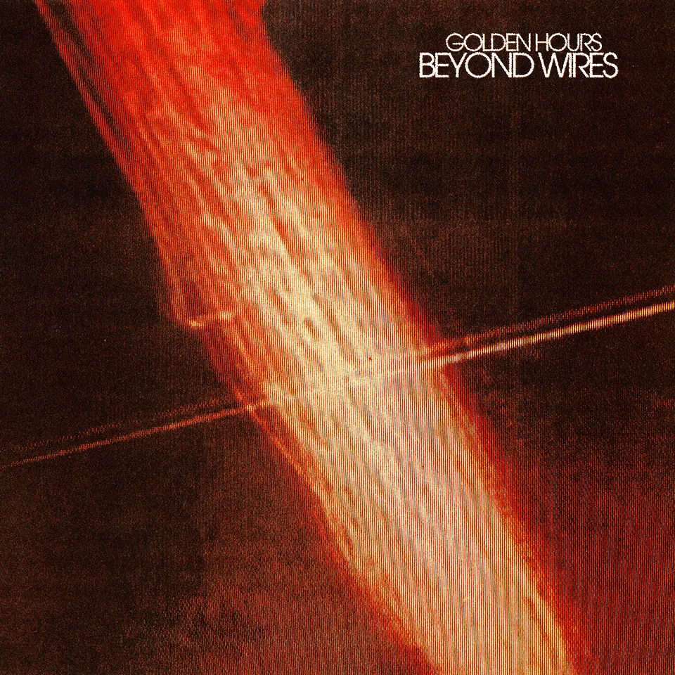 Golden Hours Beyond Wires vinyle rouge transparent post-punk