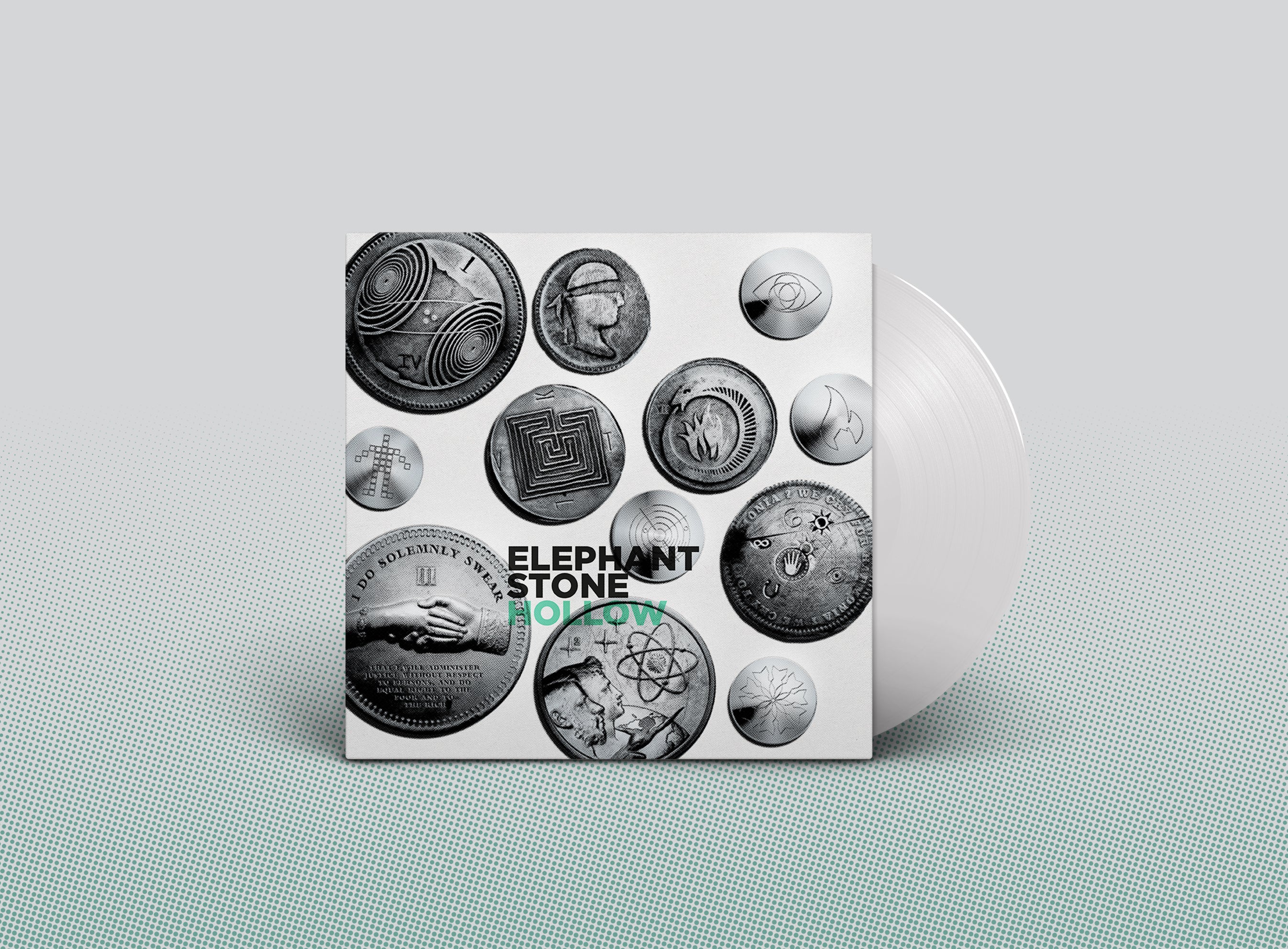 Elephant Stone Hollow vinyle LP blanc concept sci-fi