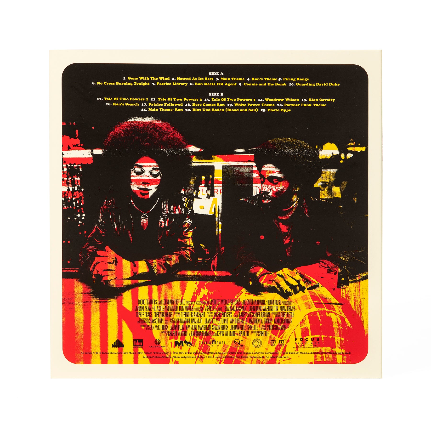 Waxwork Records BlacKkKlansman vinyle bande originale Terence Blanchard