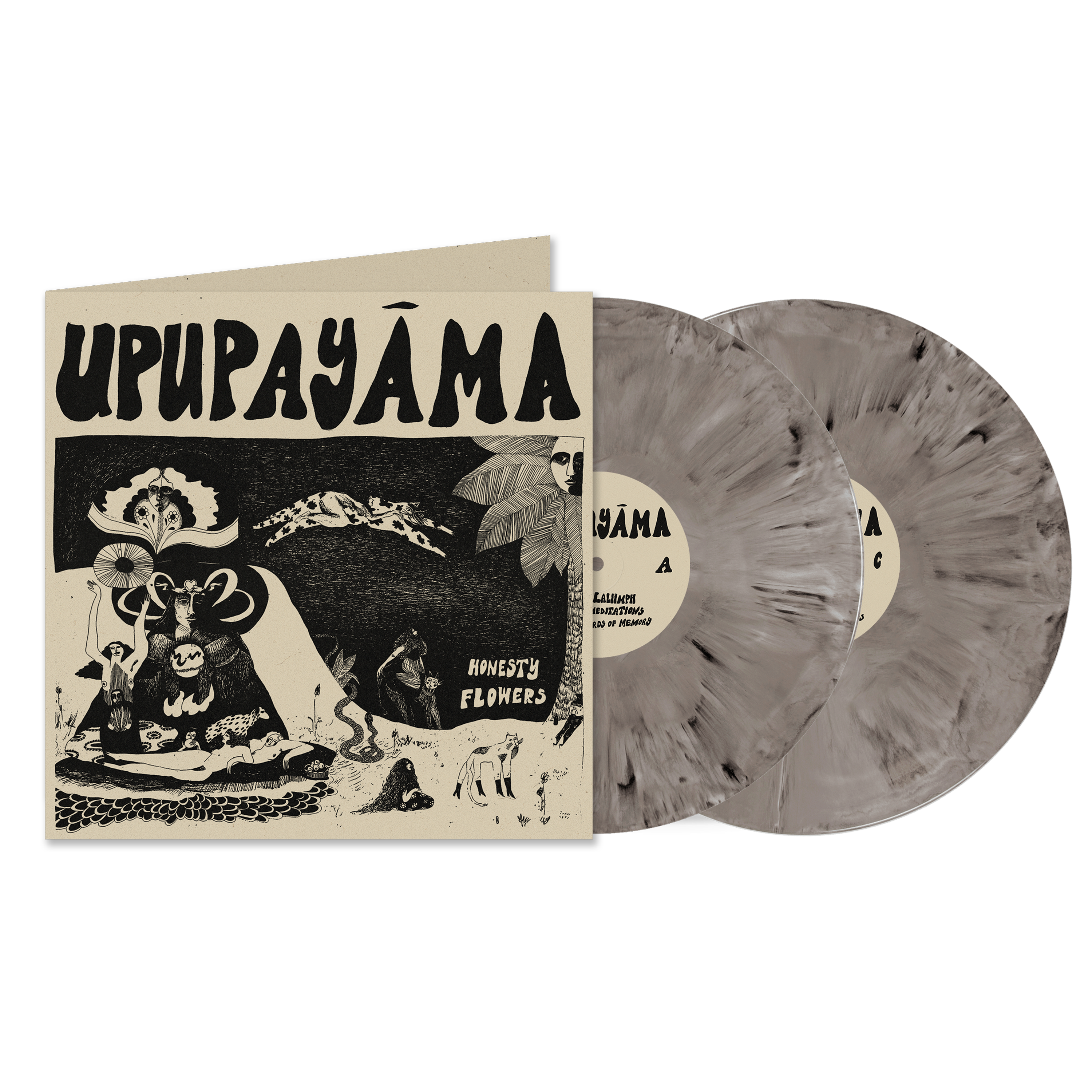 Upupayāma Honesty Flowers Double Vinyle Noir 180g